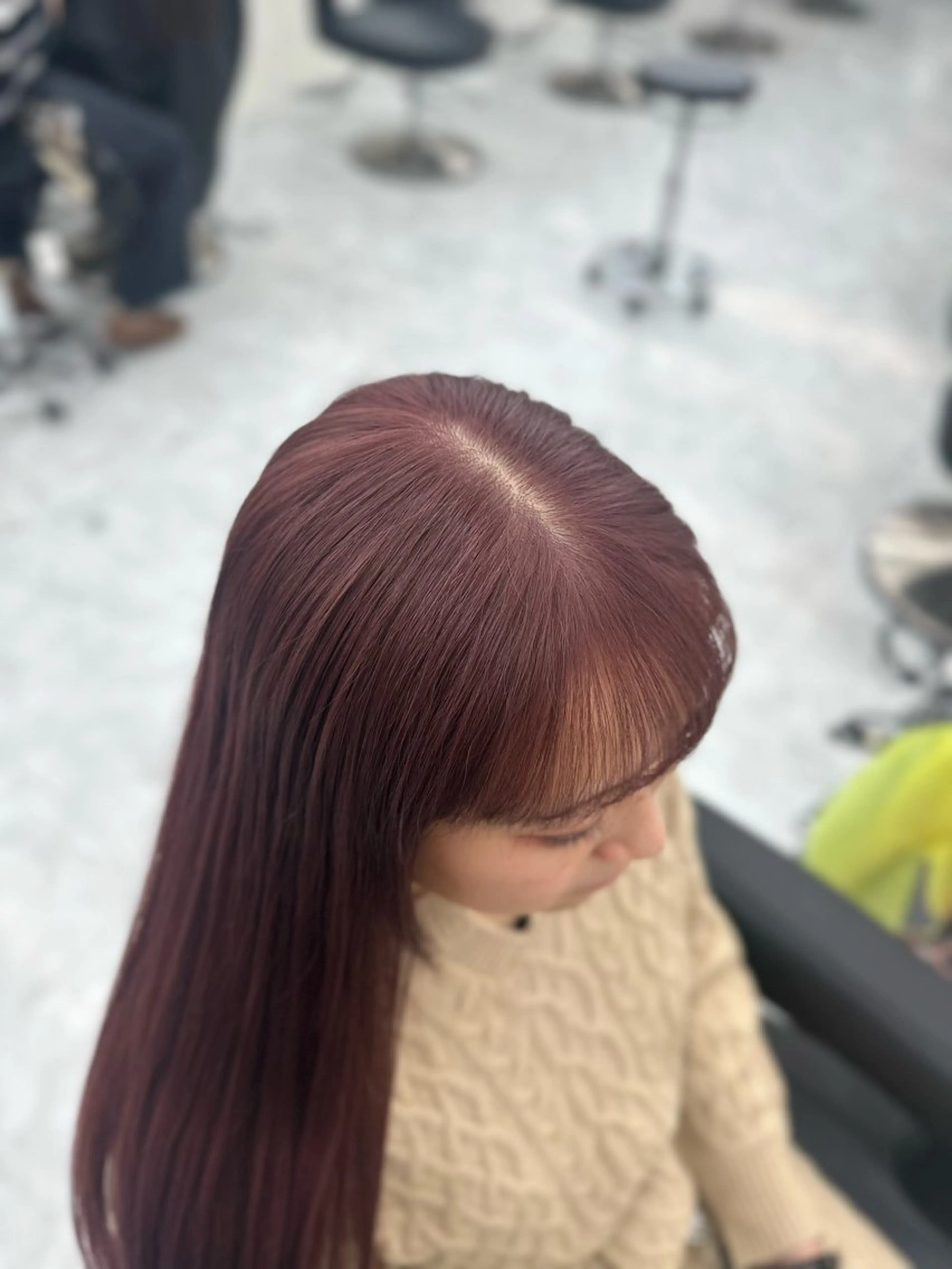 ロング カラー ヘアカラー ヘッドスパ ヘアセット 似合わせstyle ❤︎misaki❤︎のヘアスタイル