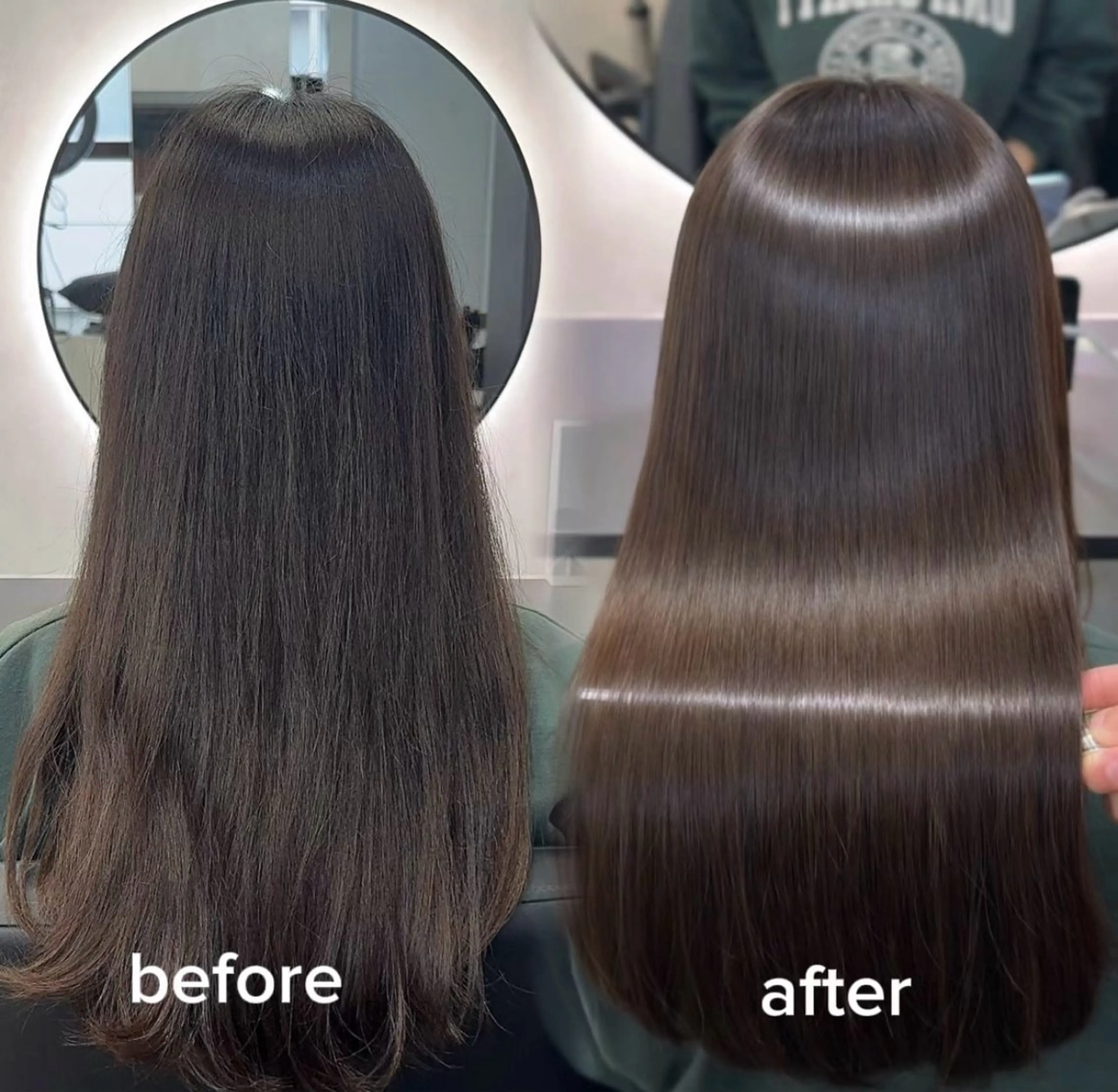 ✨【4月5月10時のみ新規限定🉐】✨ 🫧朝ラク美髪矯正🫧カット+縮毛矯正+トリートメントの写真