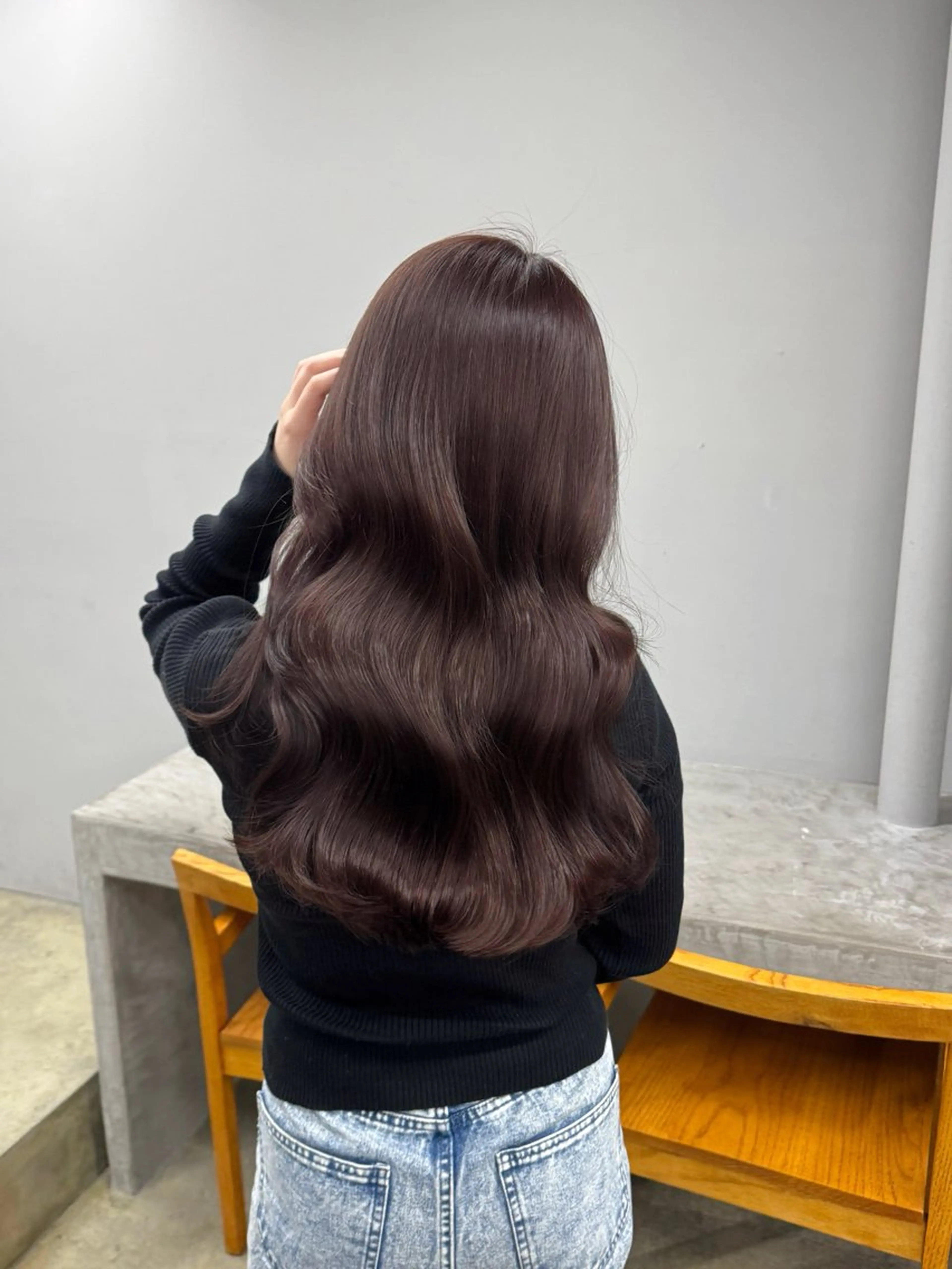 【Dijon】カット+透明感カラー♡+りんご幹細胞トリートメント ✨(髪質改善トリートメント🤍)の写真