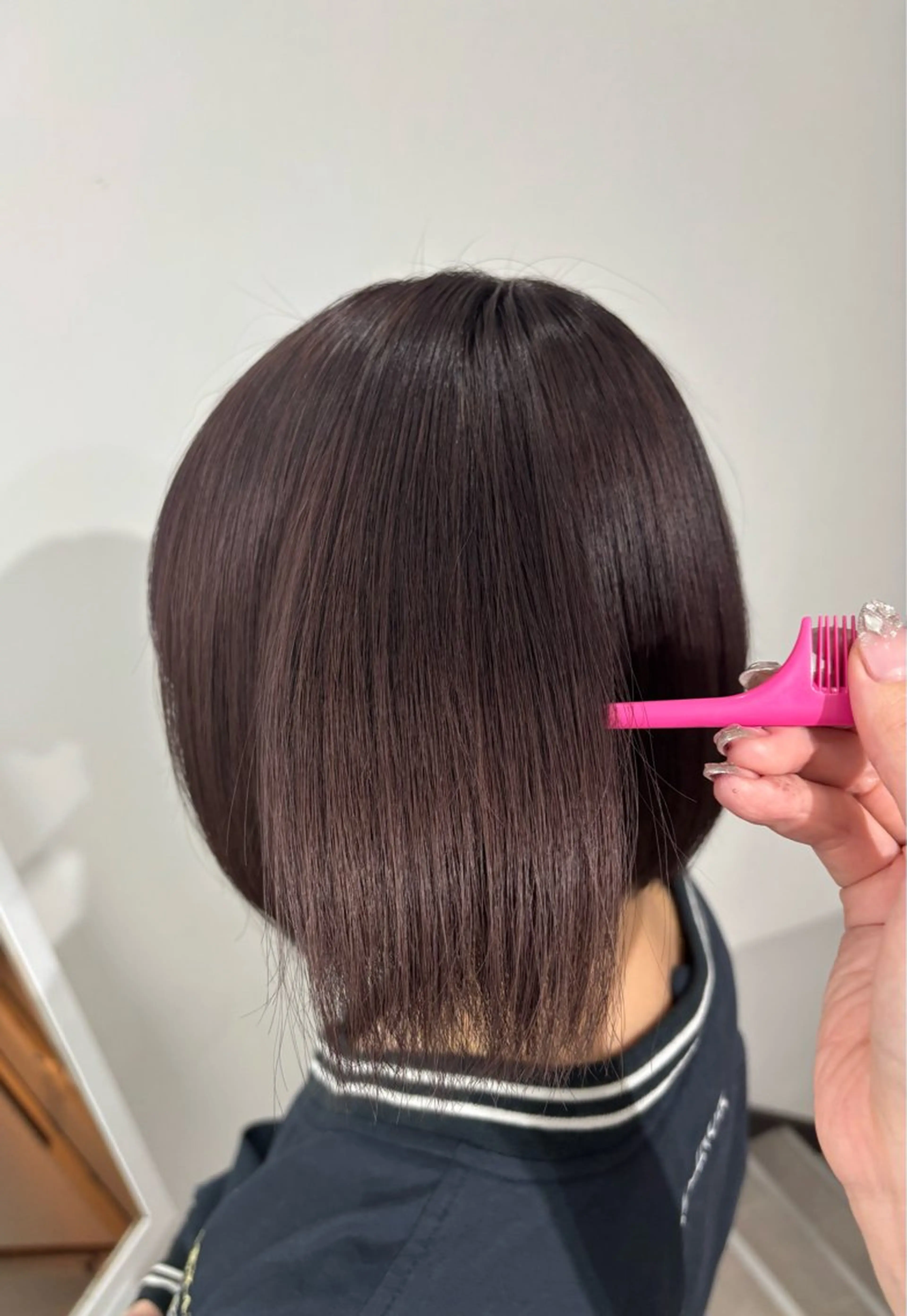 カラー ブリーチ 透明感カラー ピンクカラー Rinka 🎀🐇のヘアスタイル