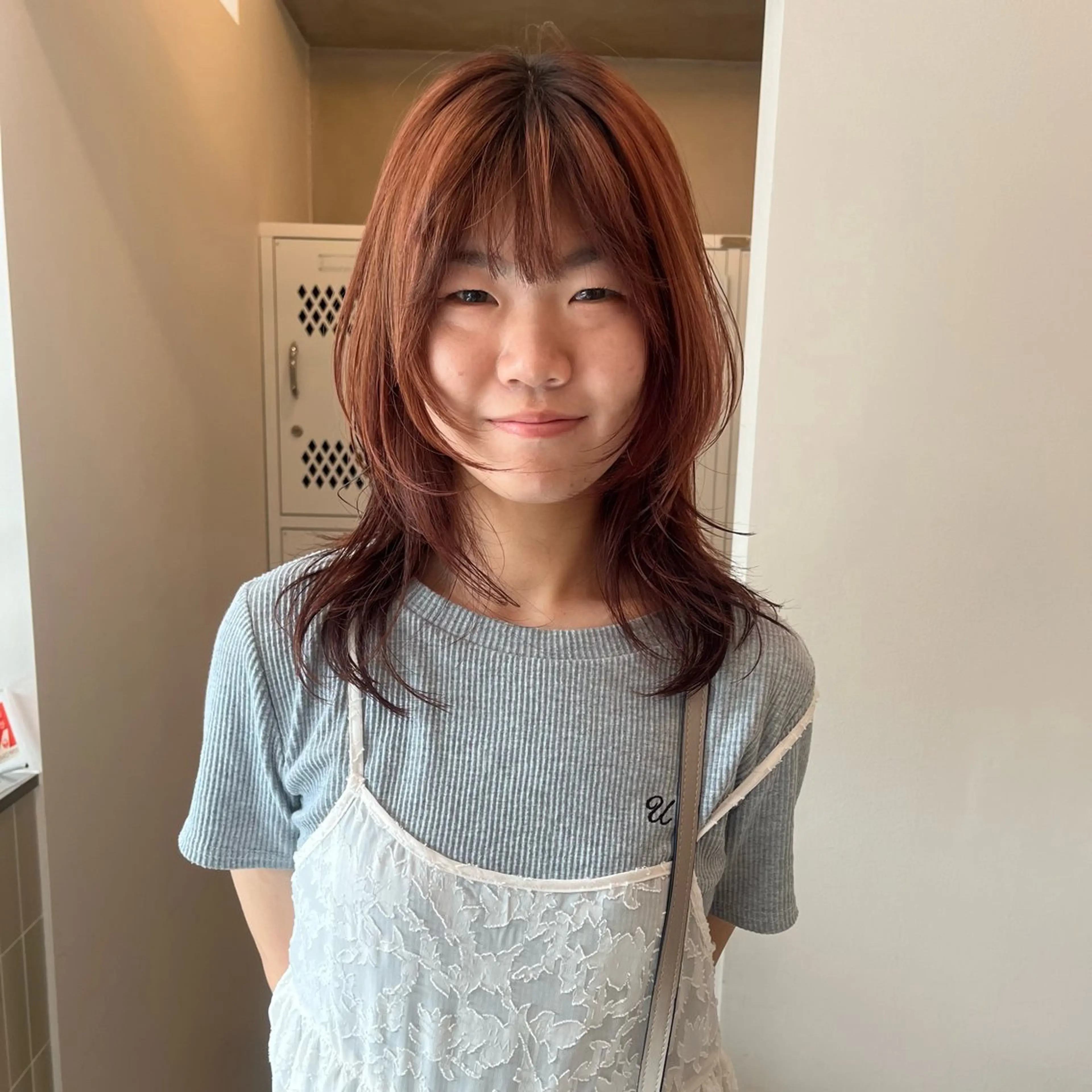 カラー 彩葉/ブリーチ/ カットモデル栄・伏見のヘアスタイル