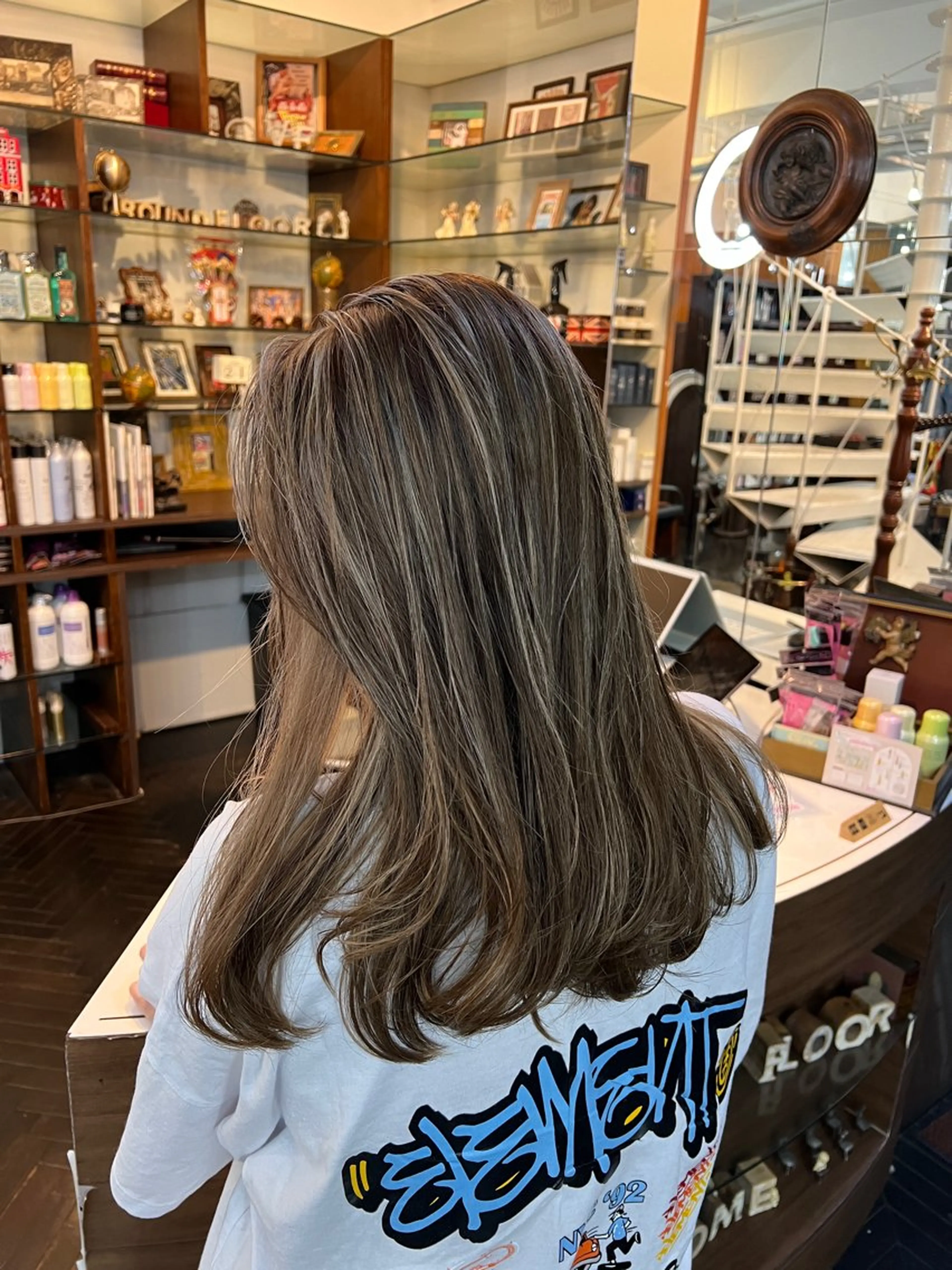 ミディアム ヘアカラー パーマモデル募集中 /★RIN★のヘアスタイル