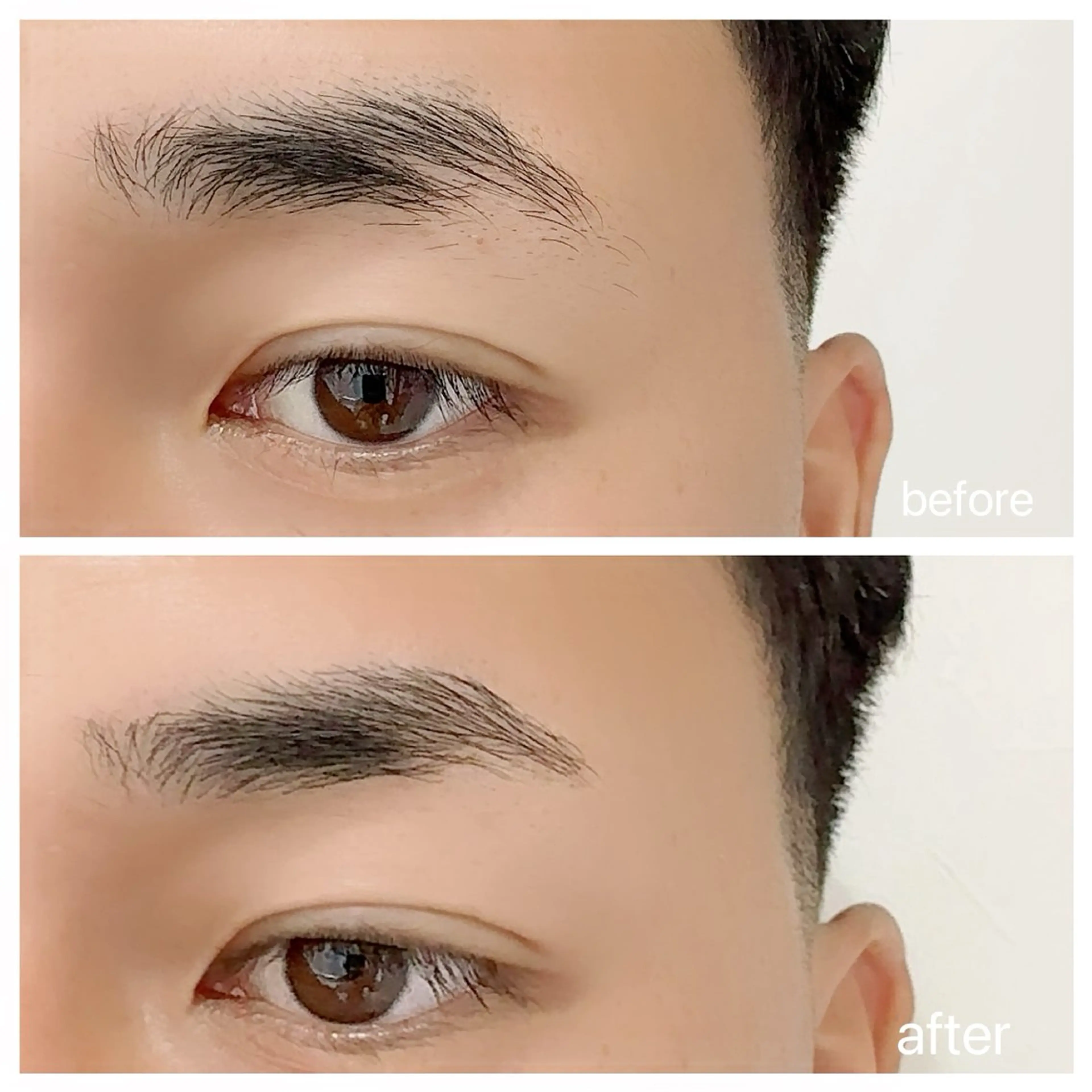 メンズ アイブロウ メンズアイブロウ Eye beautysalon E.所属・E.🦩🕊️🦒 RIKAのマツエク・マツパデザイン