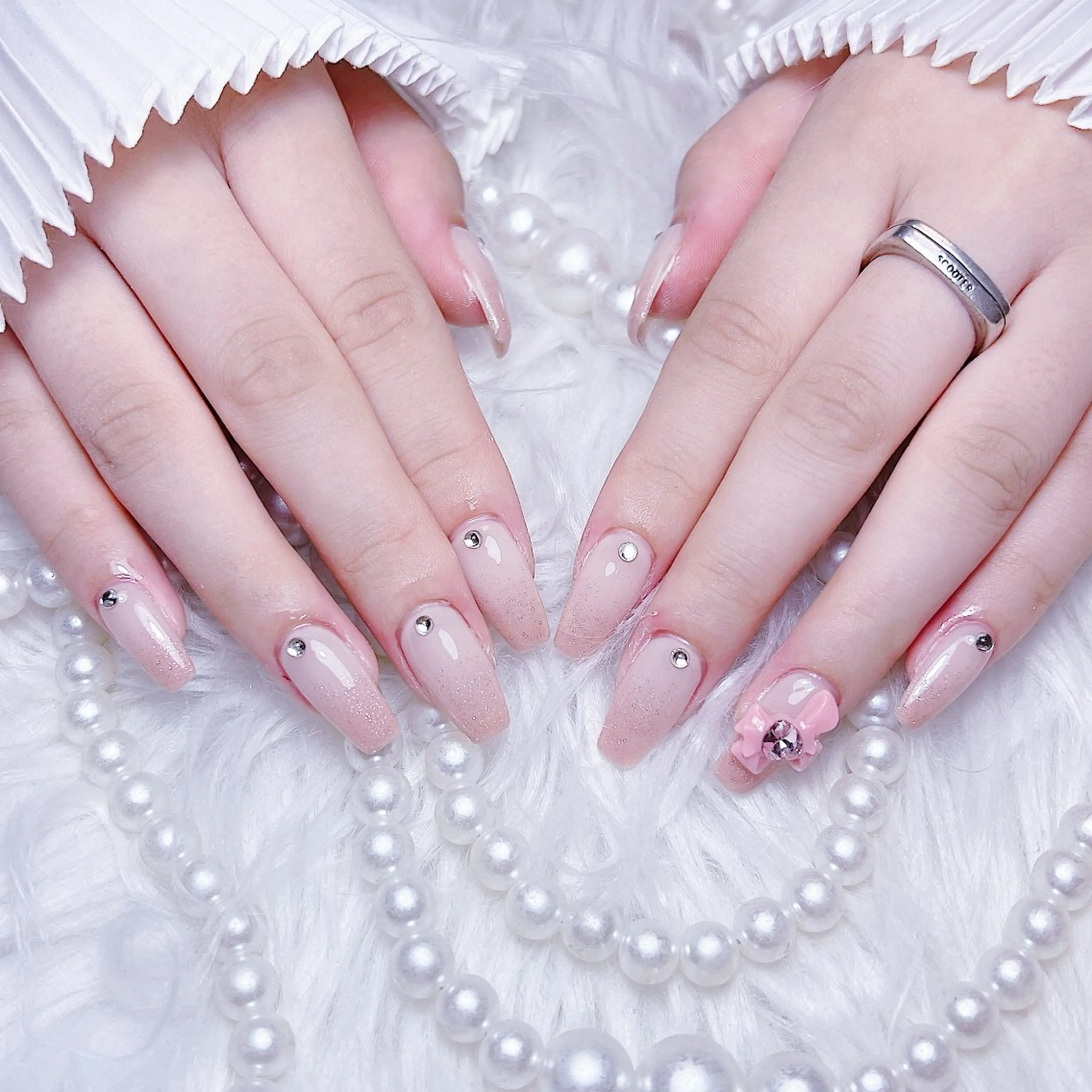 ネイル ハンドネイル Ugirl Nail Pinpin🤍のネイルデザイン