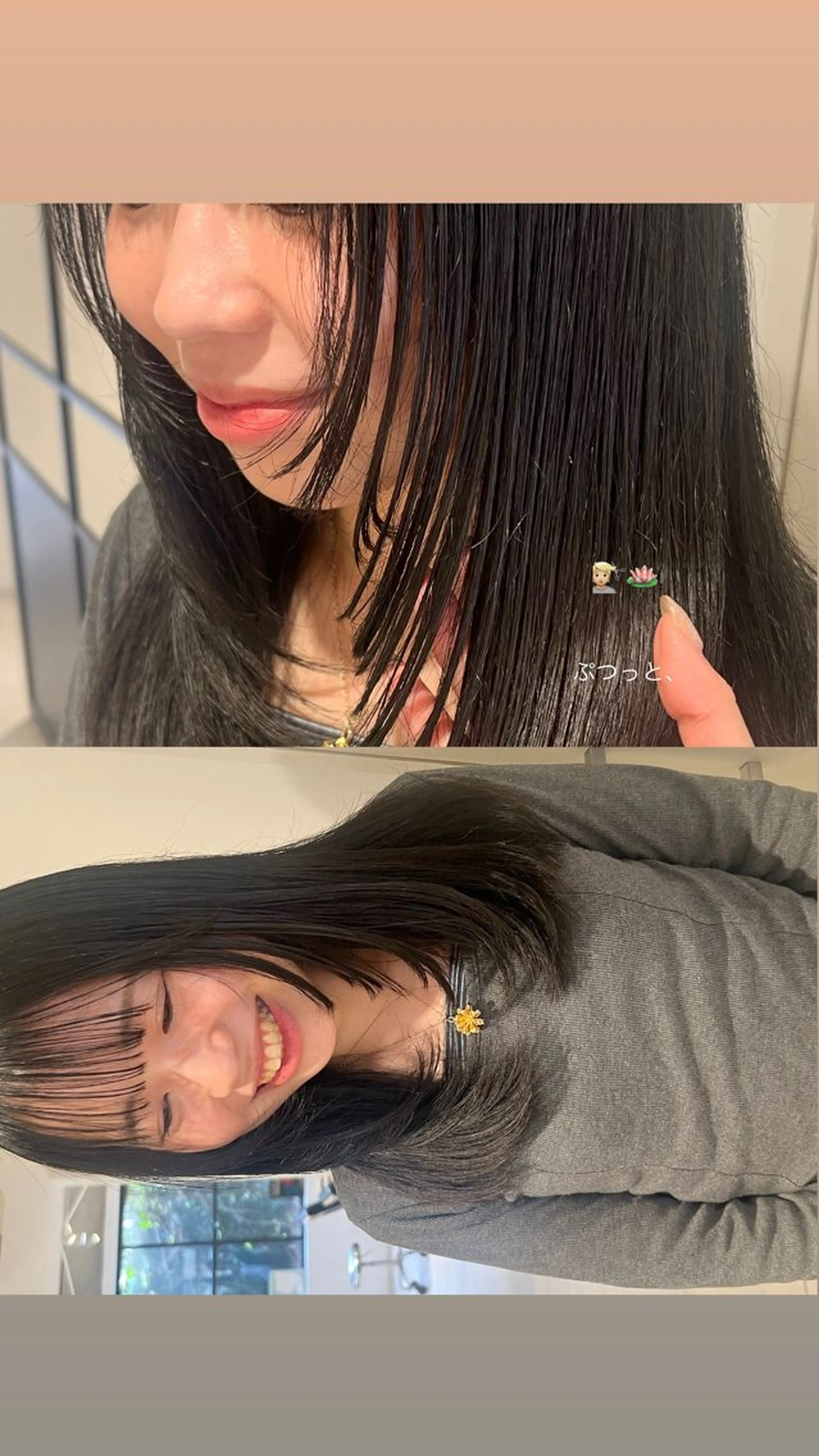 ミディアム yuka | 京都 |カットモデル🧁♡のヘアスタイル