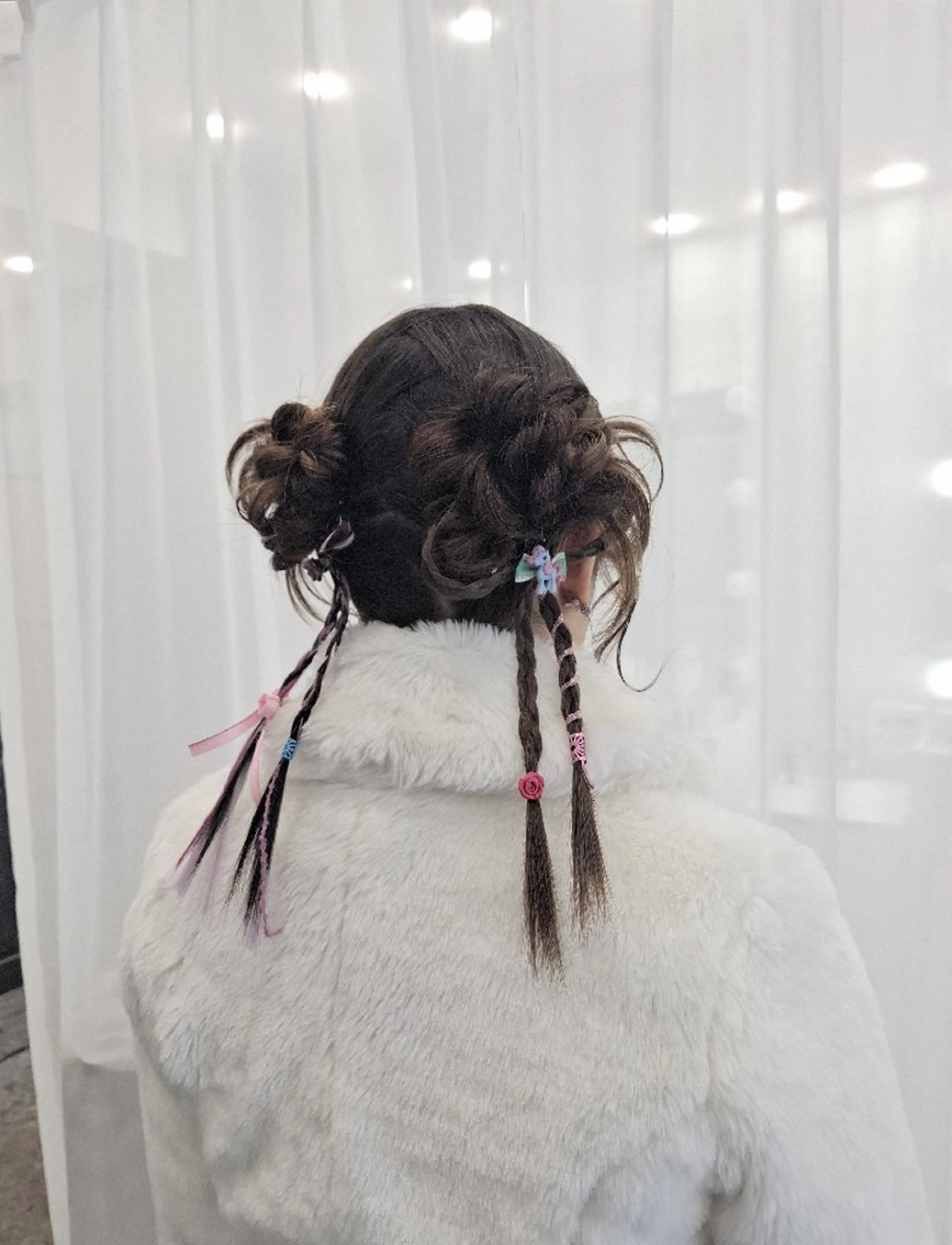 ミディアム ヘアアレンジ カラー ヘアセット HIME. ＊*ヒメドットのヘアスタイル