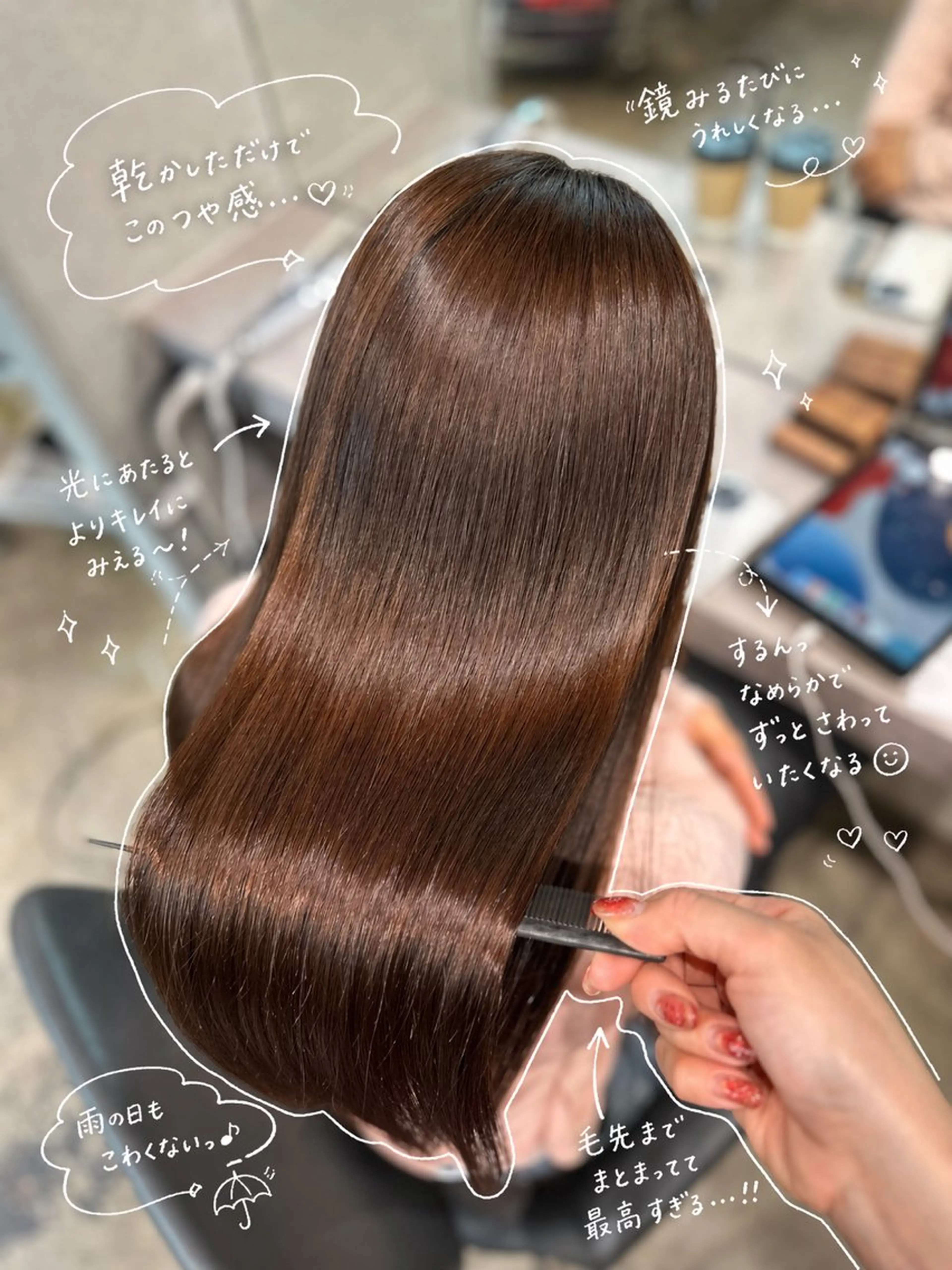 縮毛矯正 縮毛矯正/表参道/ 鈴木リカコのヘアスタイル