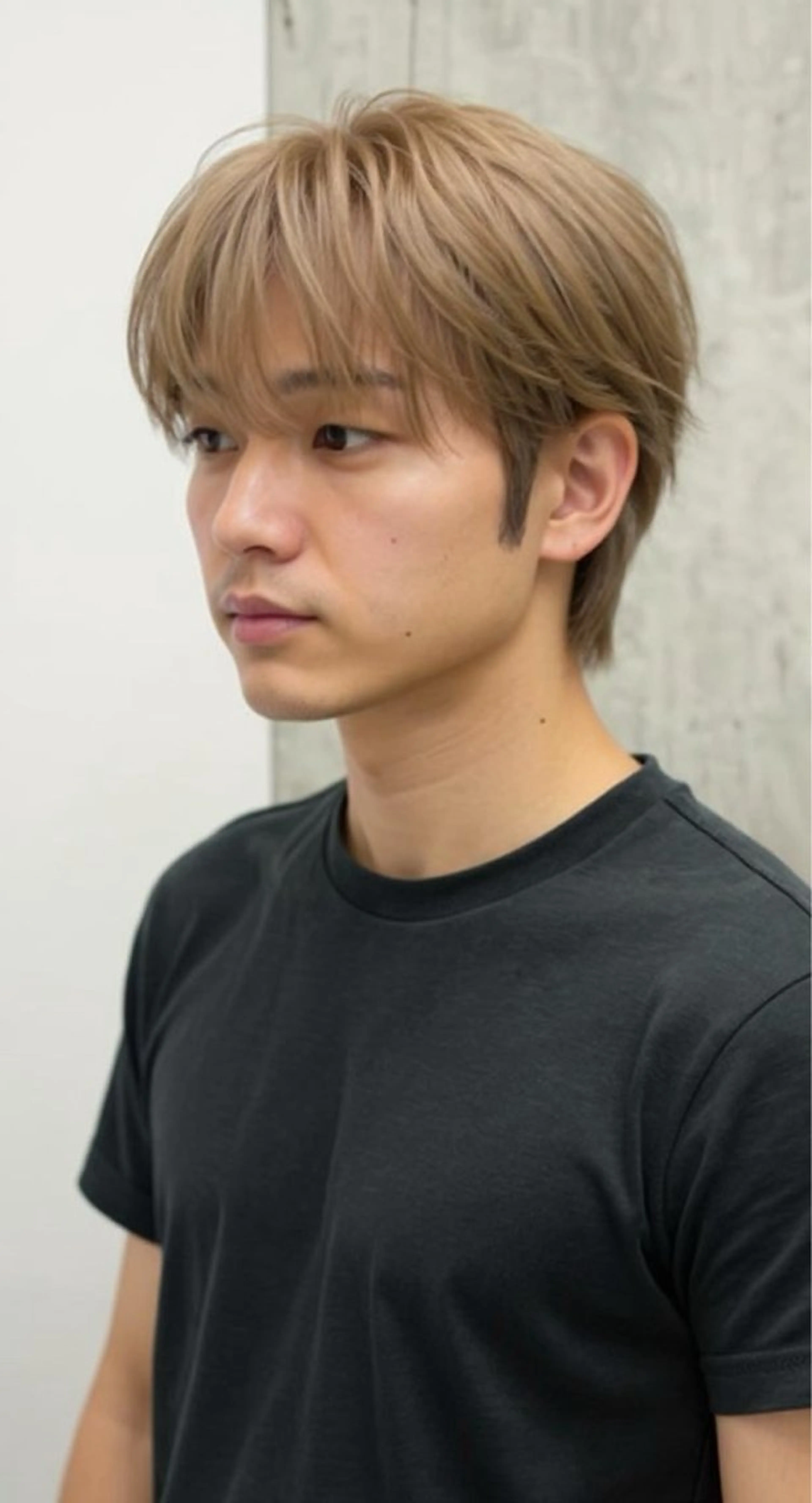 カラー メンズ カット ヘアカラー アレンジ/新宿 透明感カラー/ヤノのヘアスタイル