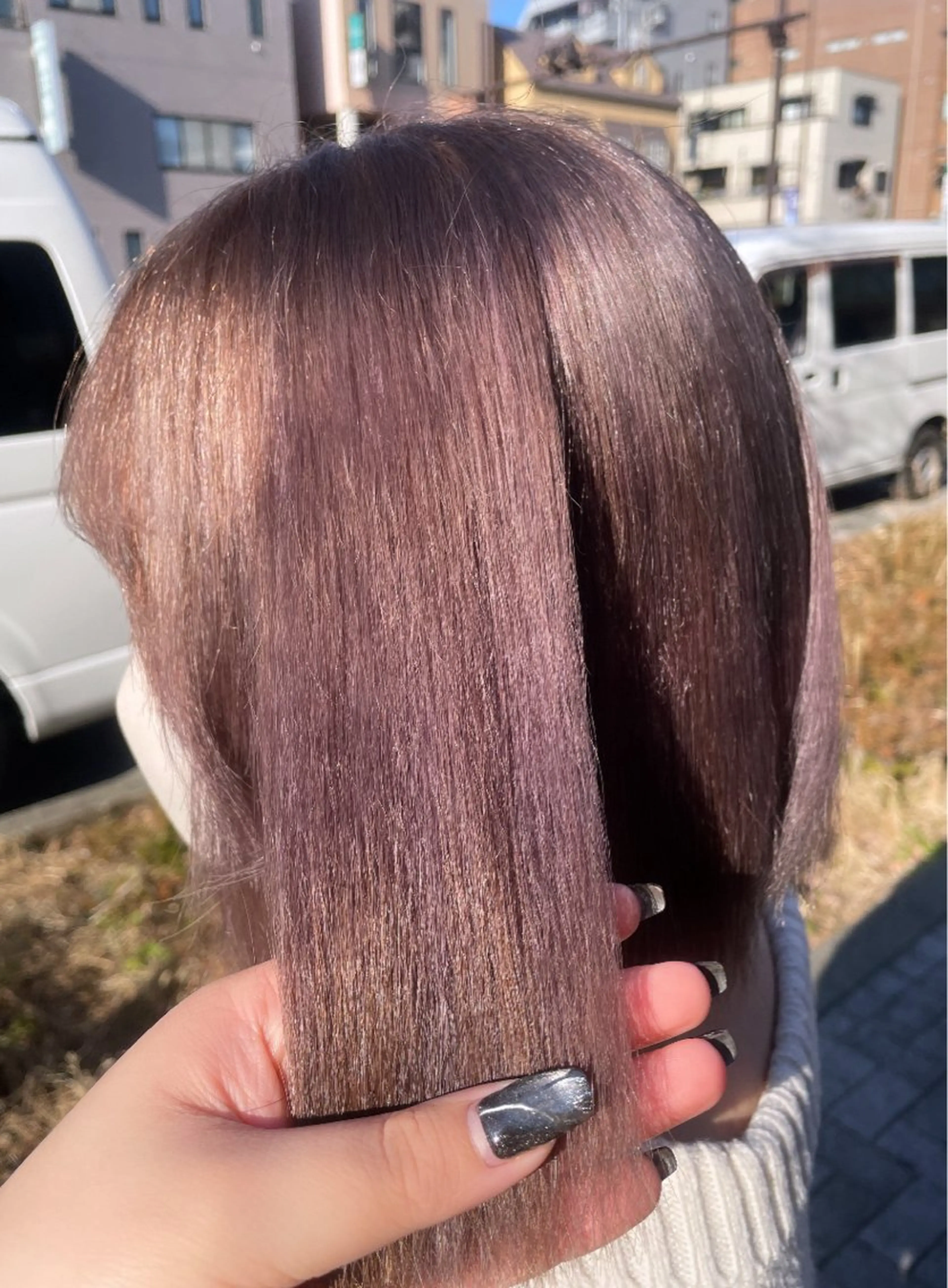 ミディアム カラー ヘアカラー トリートメント 💞暖色カラー 💞risaのヘアスタイル