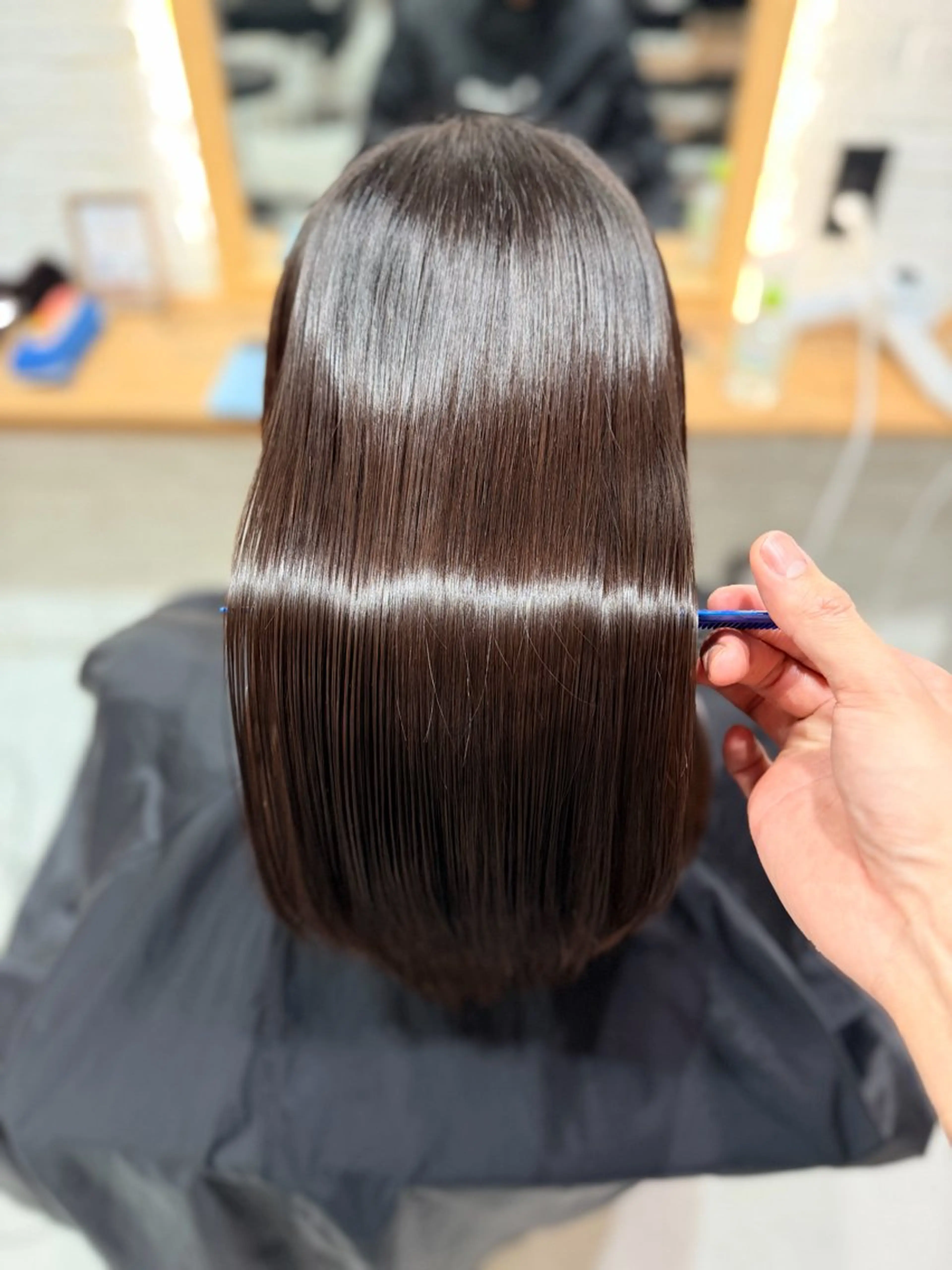 セミロング 縮毛矯正 川島悠人 ✂️WILLOW'Sのヘアスタイル