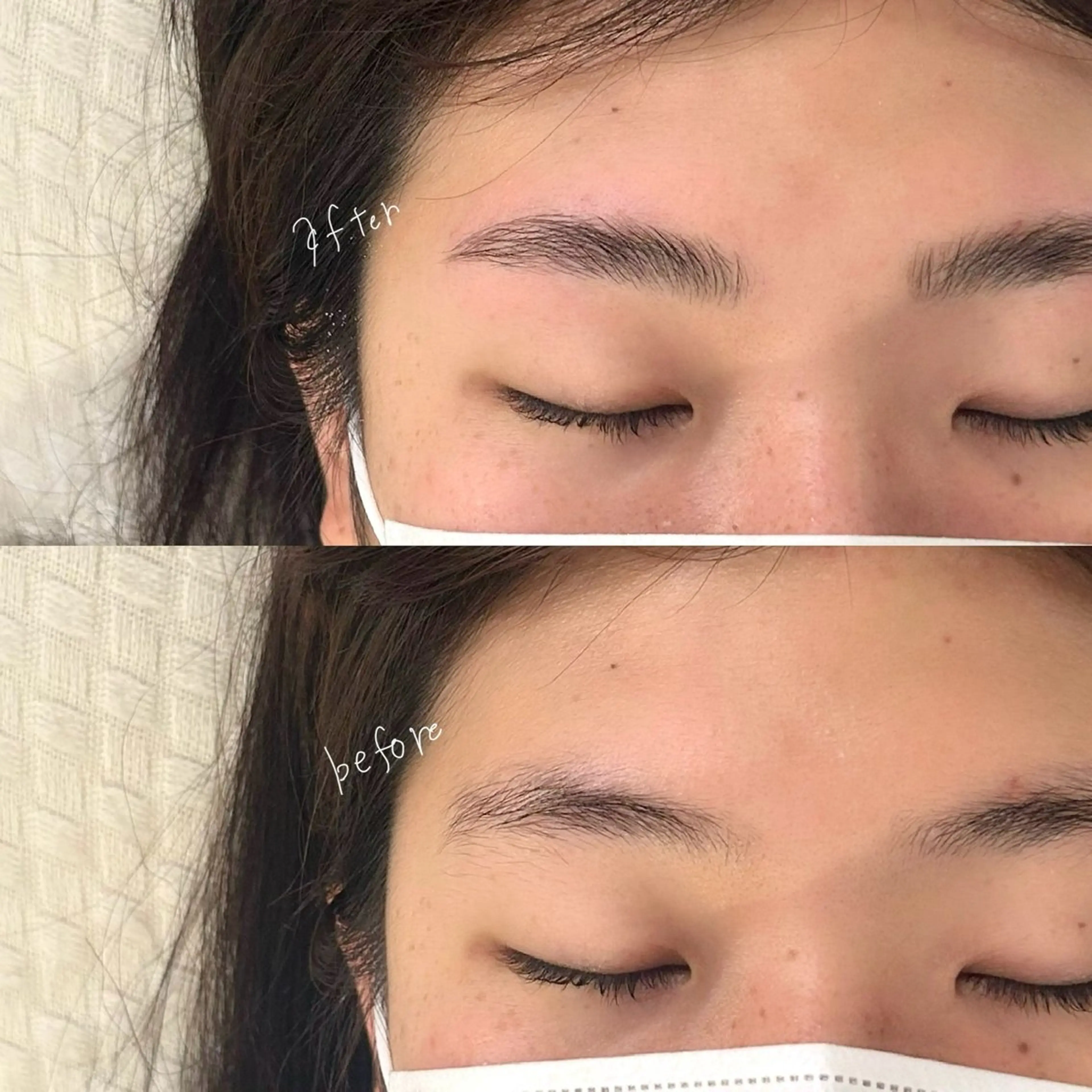 アイブロウ ハリウッドブロウリフト 吉祥寺kasumi 🌛eye/browのマツエク・マツパデザイン