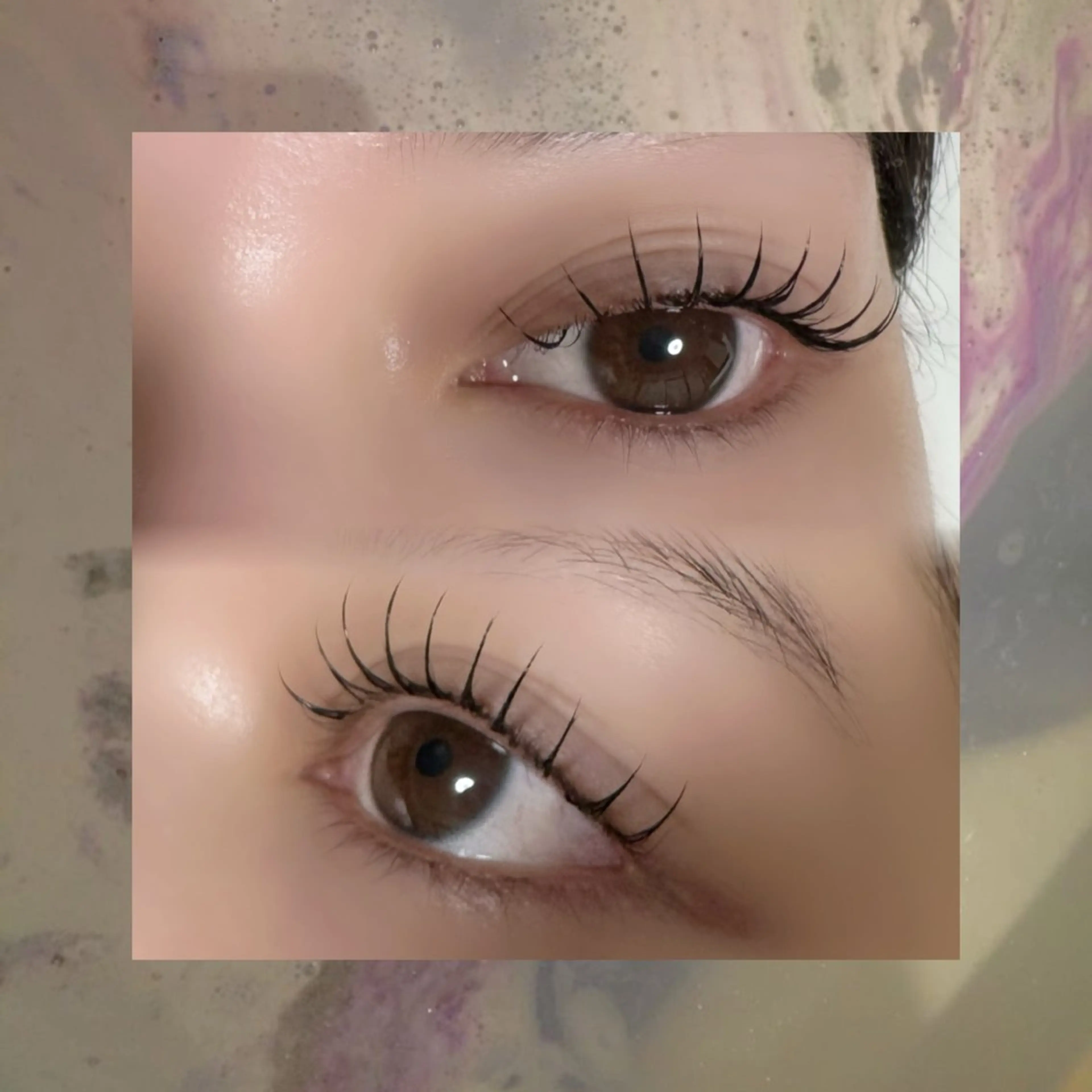 マツエク・マツパ 一重×まつ毛パーマ マツエク Lily MOEのマツエク・マツパデザイン