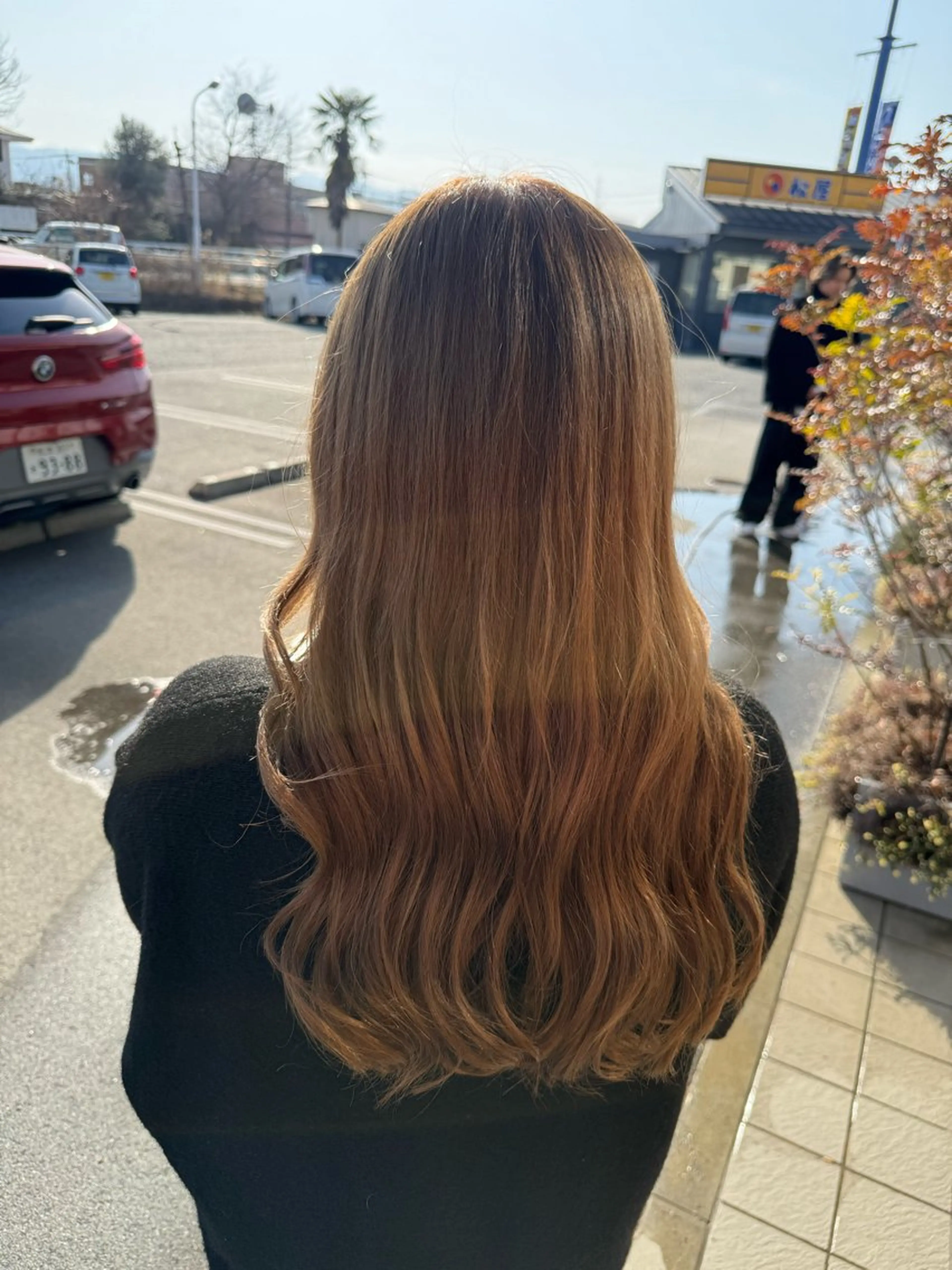 カラー ヘアカラー トリートメント 馬場 美咲のヘアスタイル