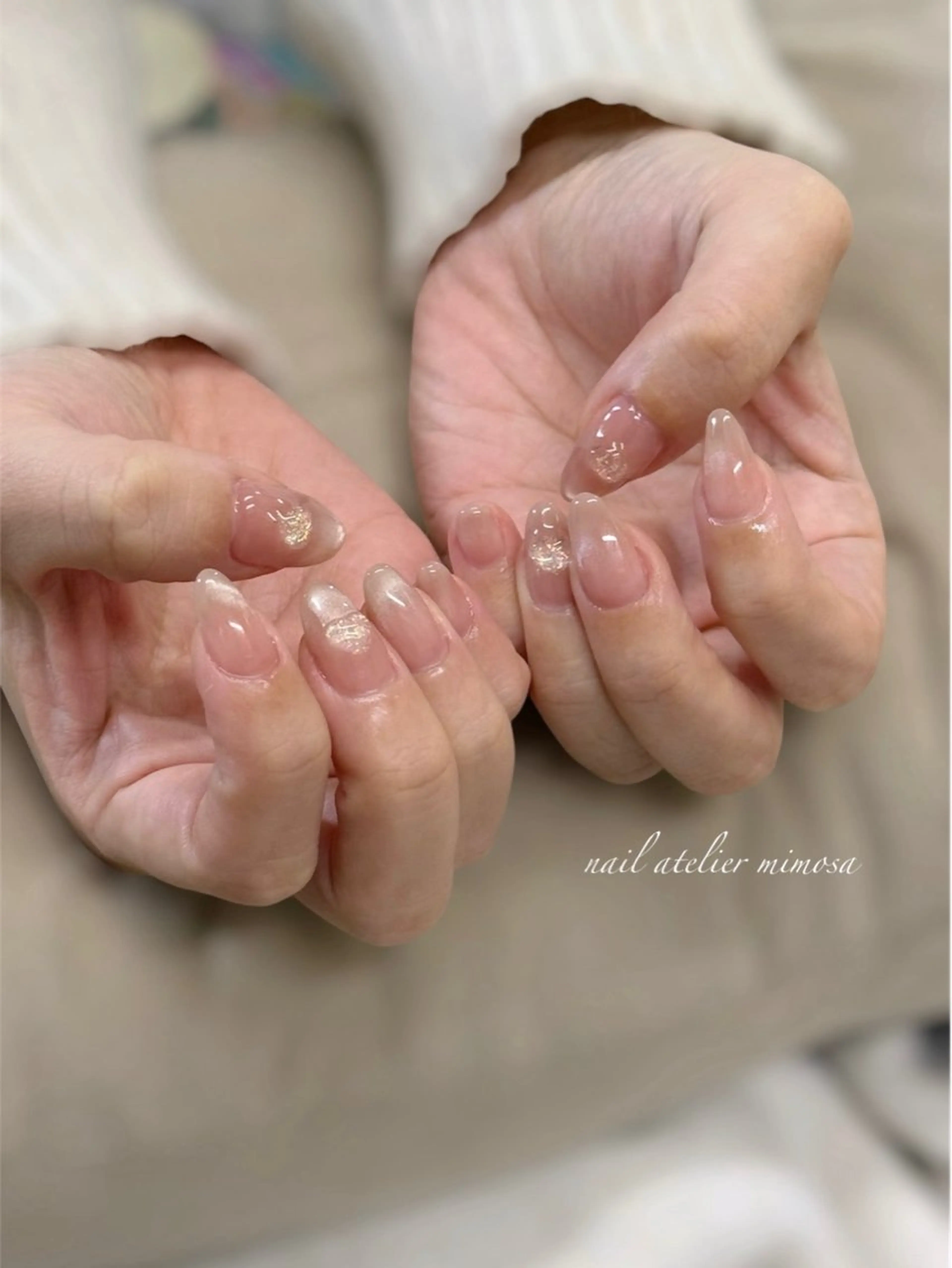ネイル ハンドネイル アトリエ　ミモザ所属・いまむら あかりのネイルデザイン