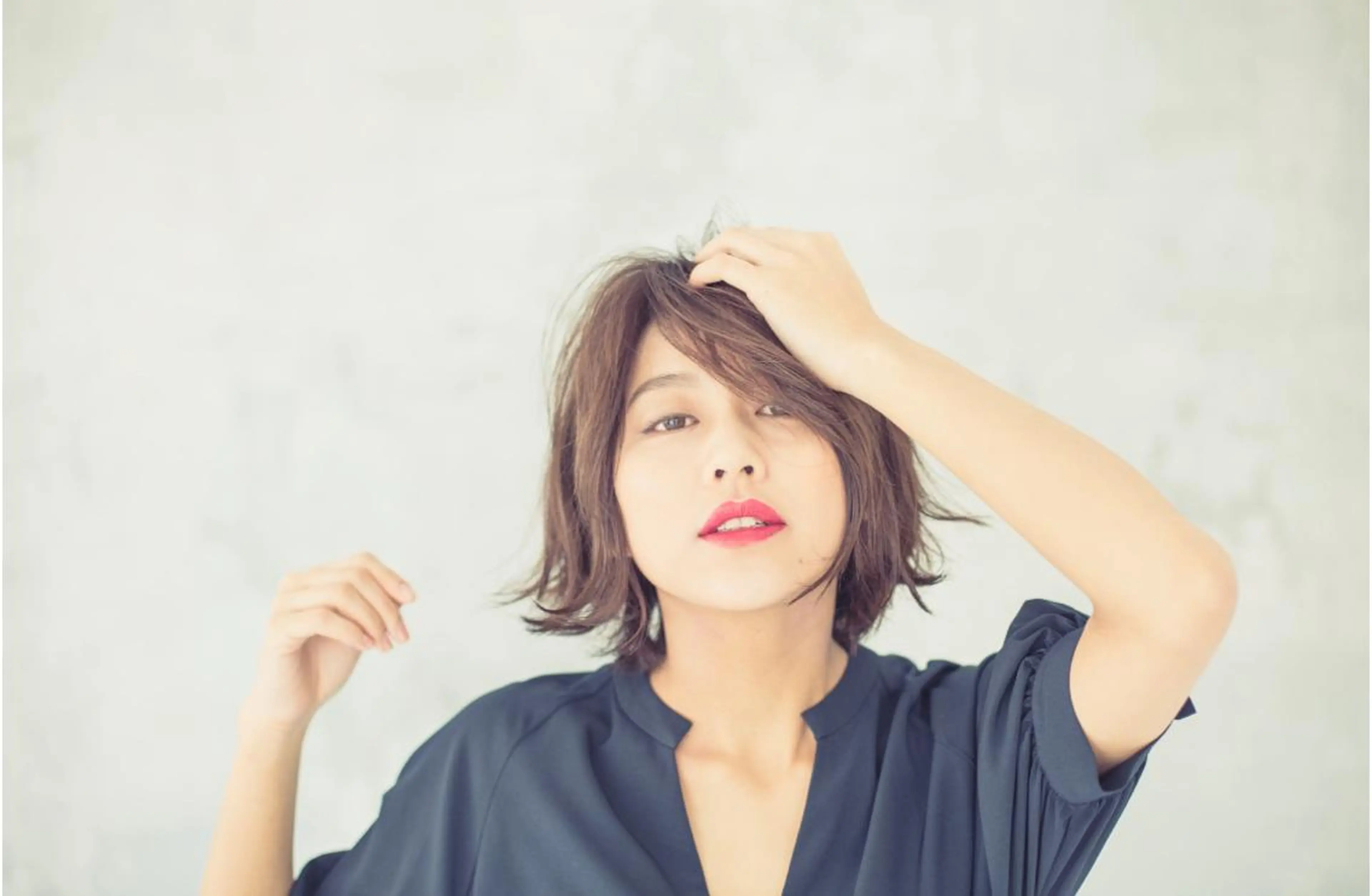 ミディアム カラー 【店長】木内 千晶のヘアスタイル