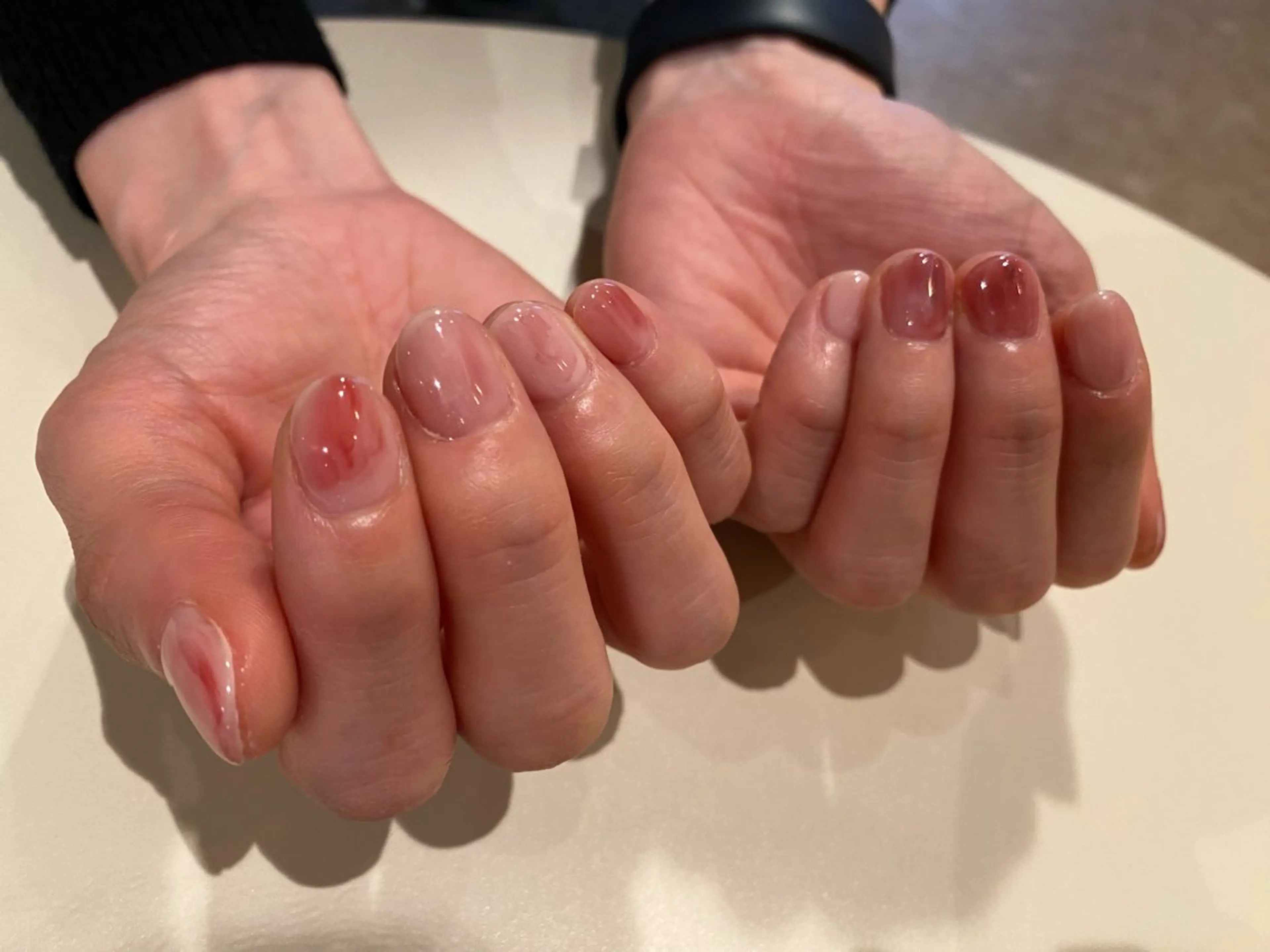 ネイル ピンク scre as Etelのネイルデザイン