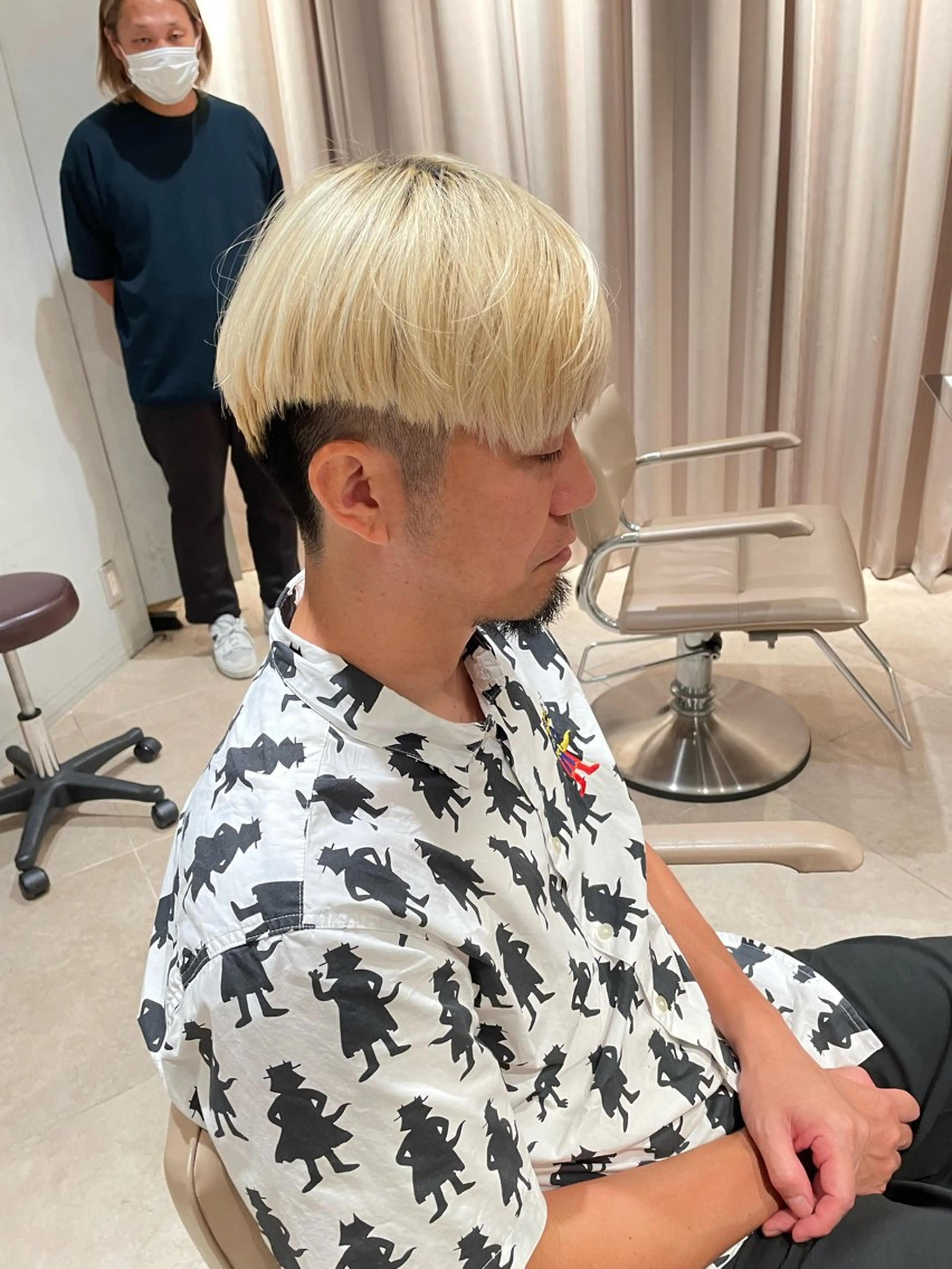 ショート メンズ アイブロウ カット RINA 🦋🫧のヘアスタイル