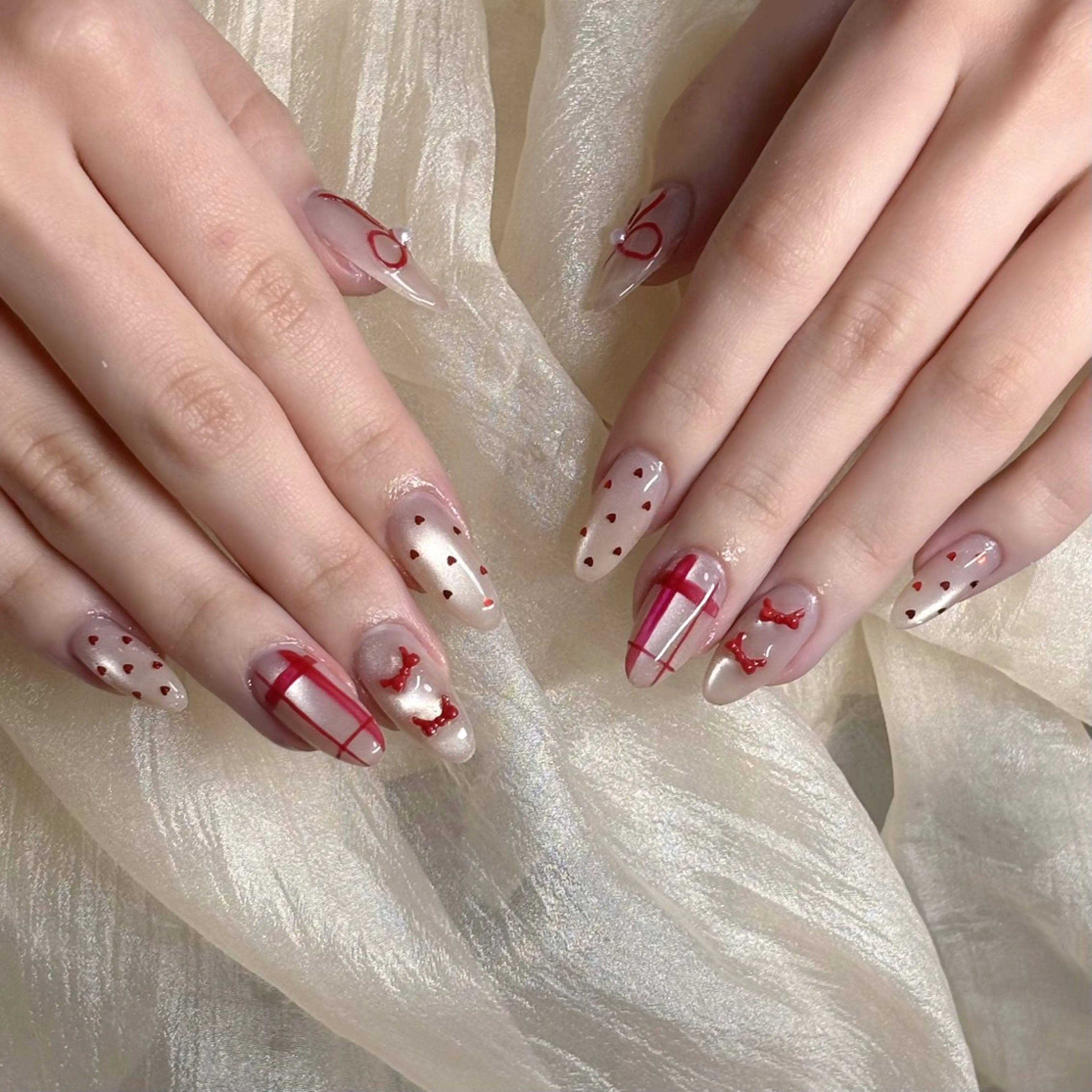 ネイル 持ち込み ハンドネイル Ti miのネイルデザイン