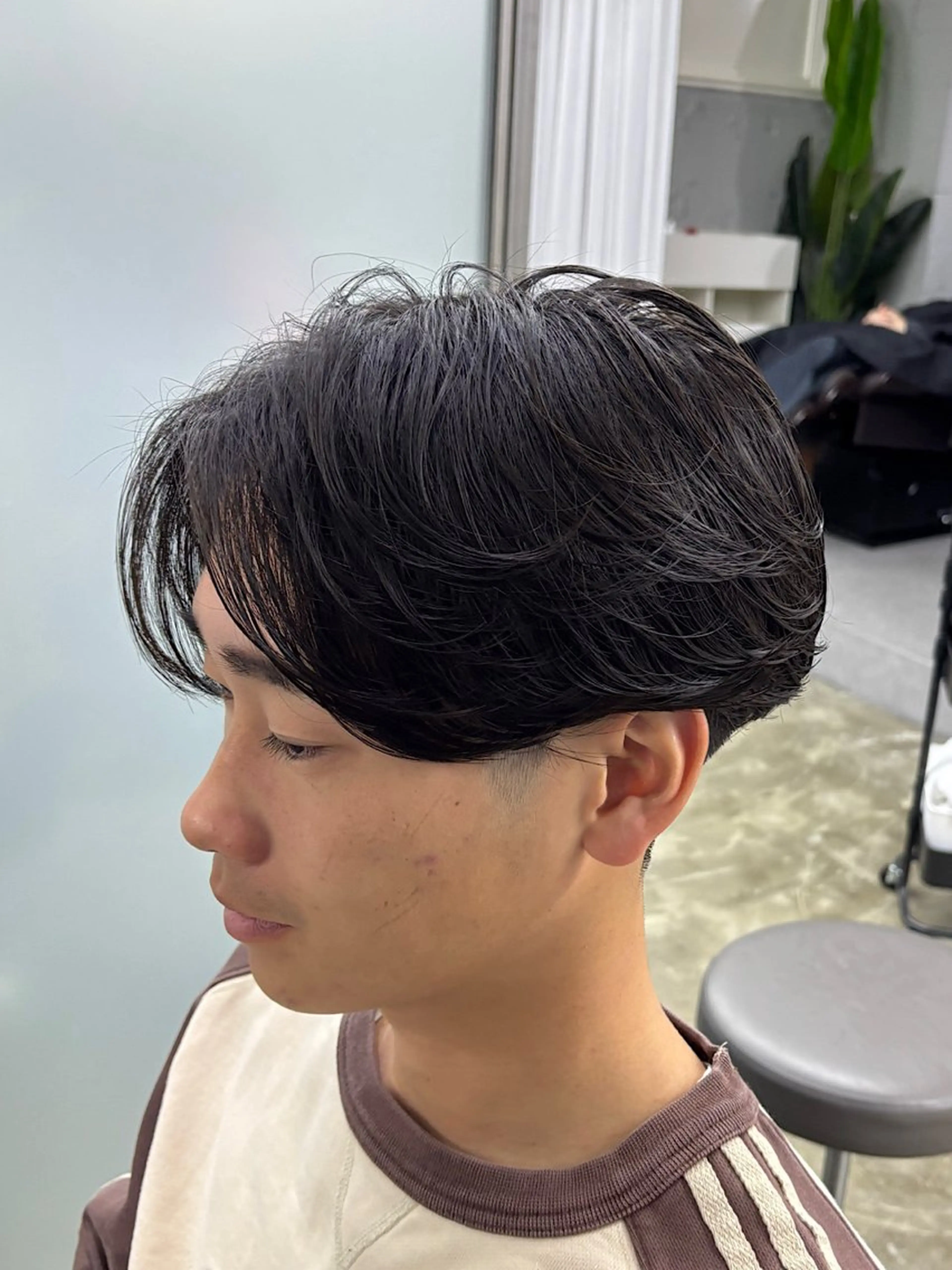 【メンズNo.2】カット+大人ニュアンス・フェザーパーマの写真