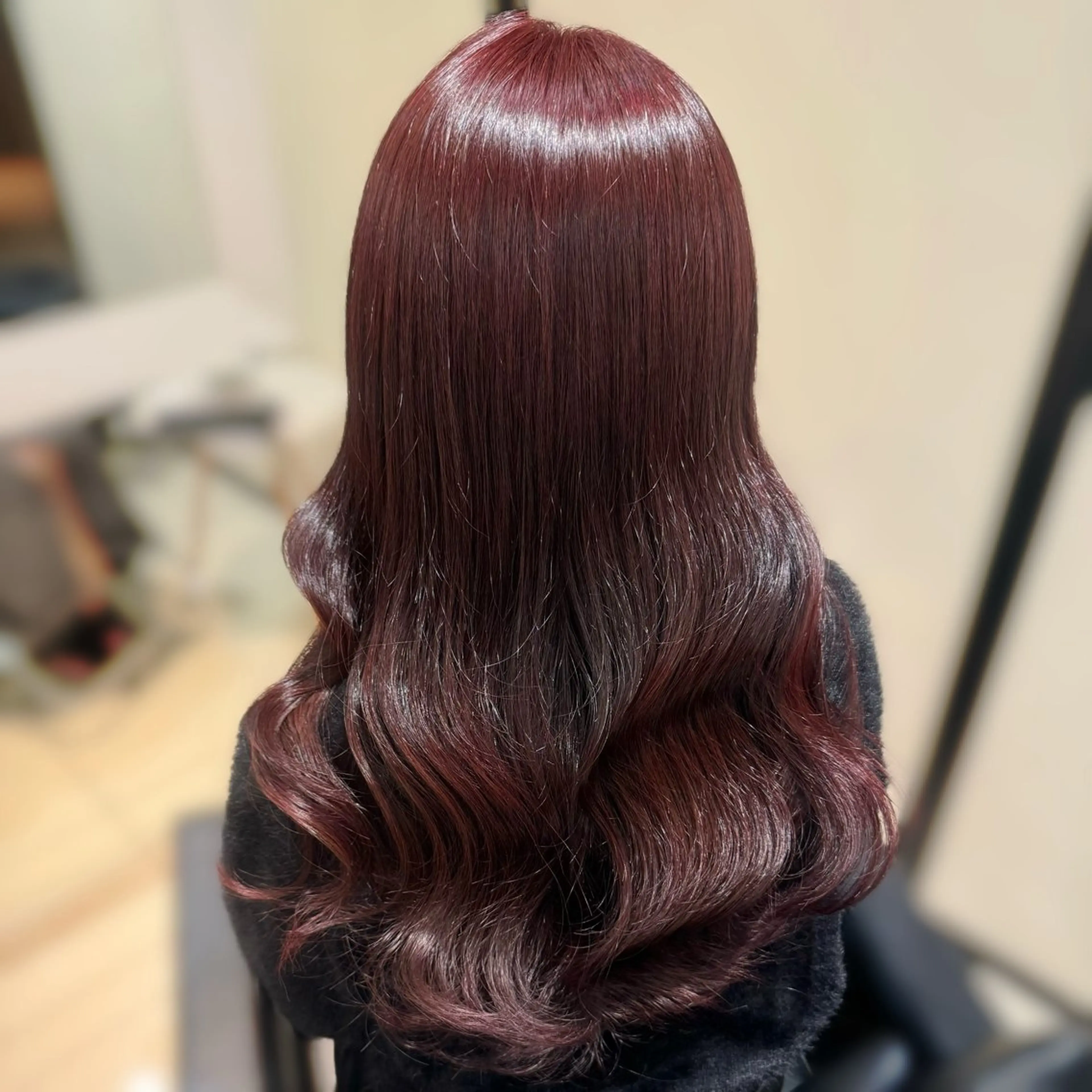 ロング カラー カット ヘアカラー トリートメント ブリーチなしカラー kana🐱のヘアスタイル