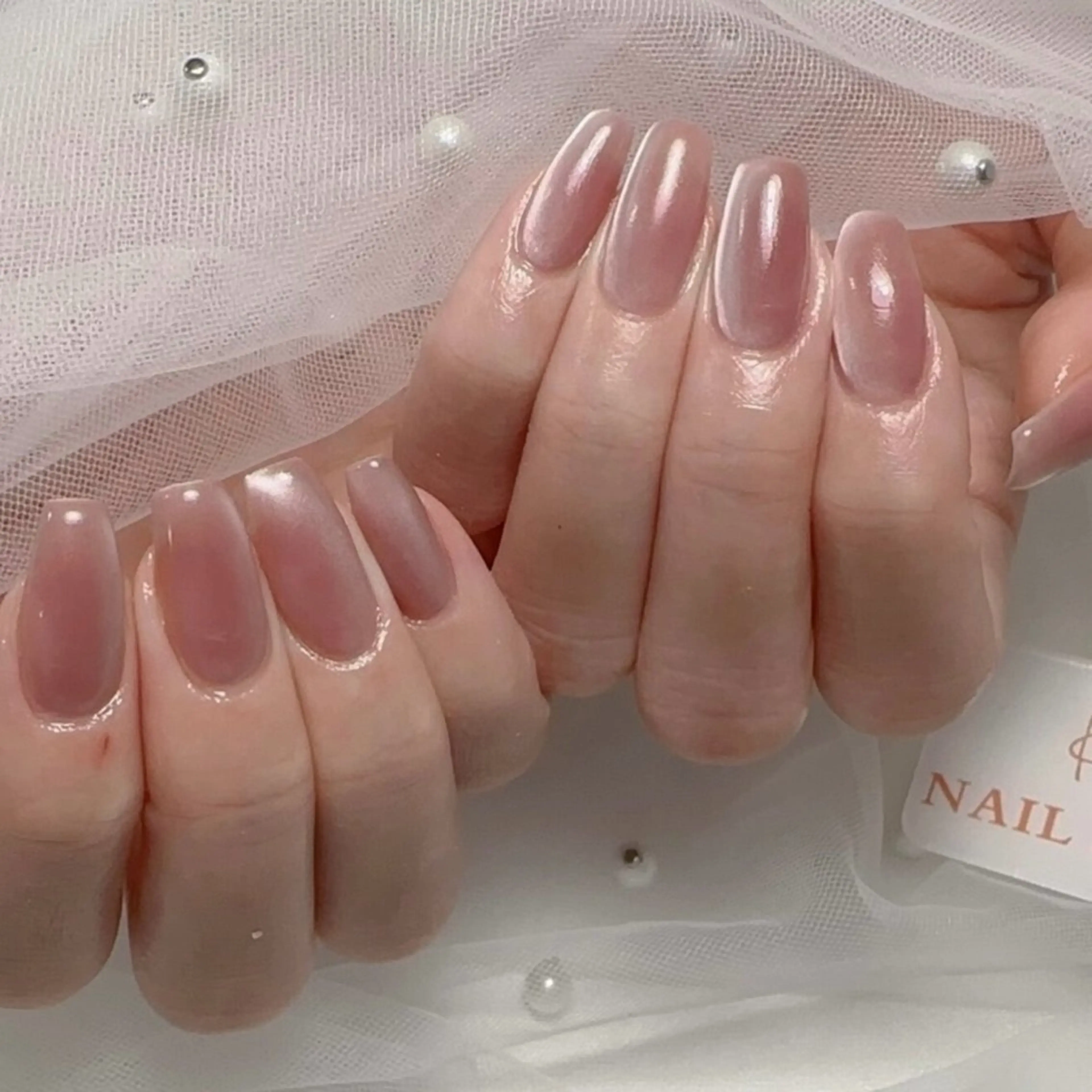 ネイル アートネイル フレンチネイル ジェルネイル グラデーション 韓国ネイル ハンドネイル ハンドケア さくら💮💮 【オフ無料】のネイルデザイン