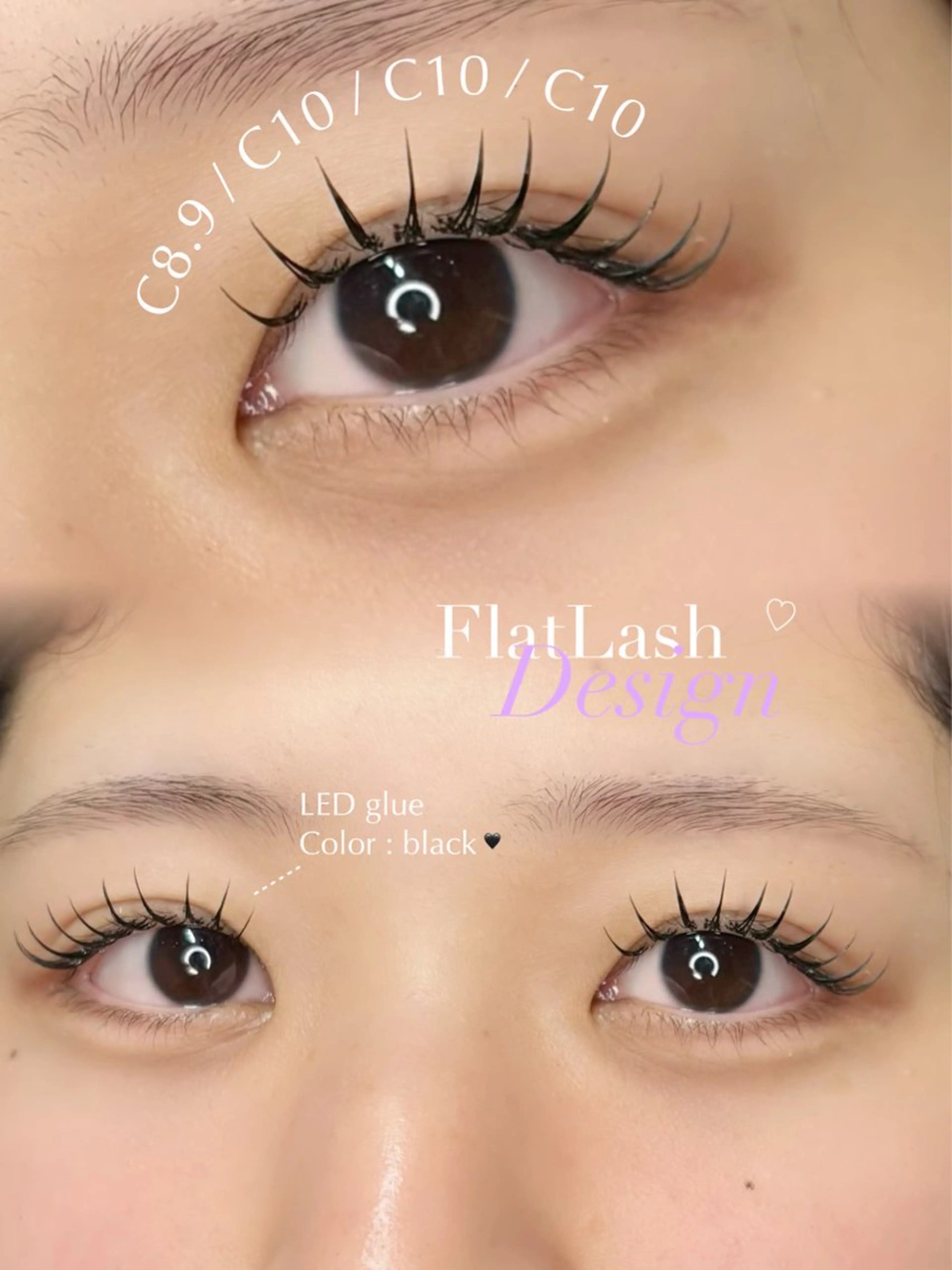 マツエク・マツパ マツエク eclat / yui 🍒のマツエク・マツパデザイン