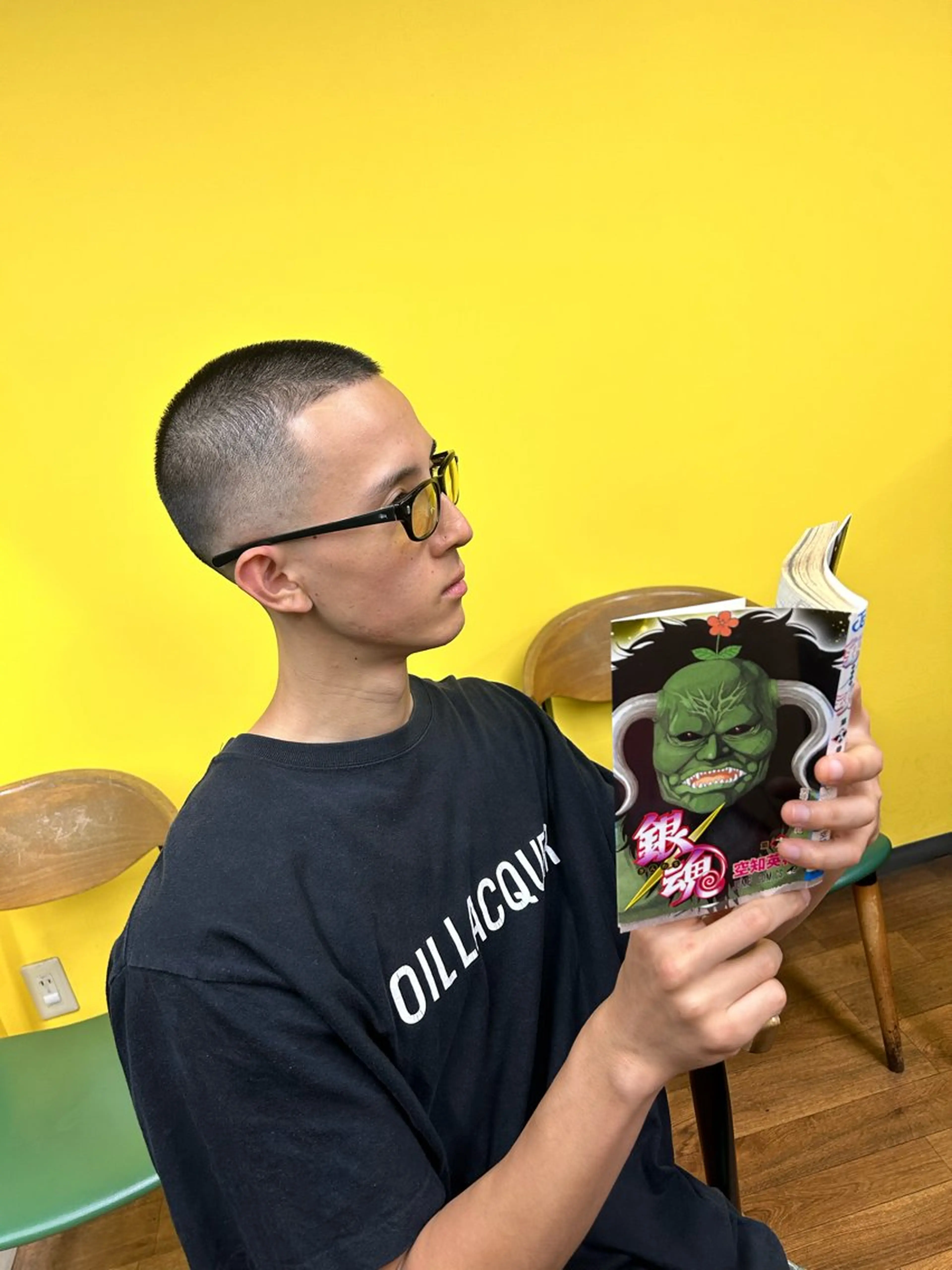 ショート メンズ ブラケン 恵太　アンソニーのヘアスタイル