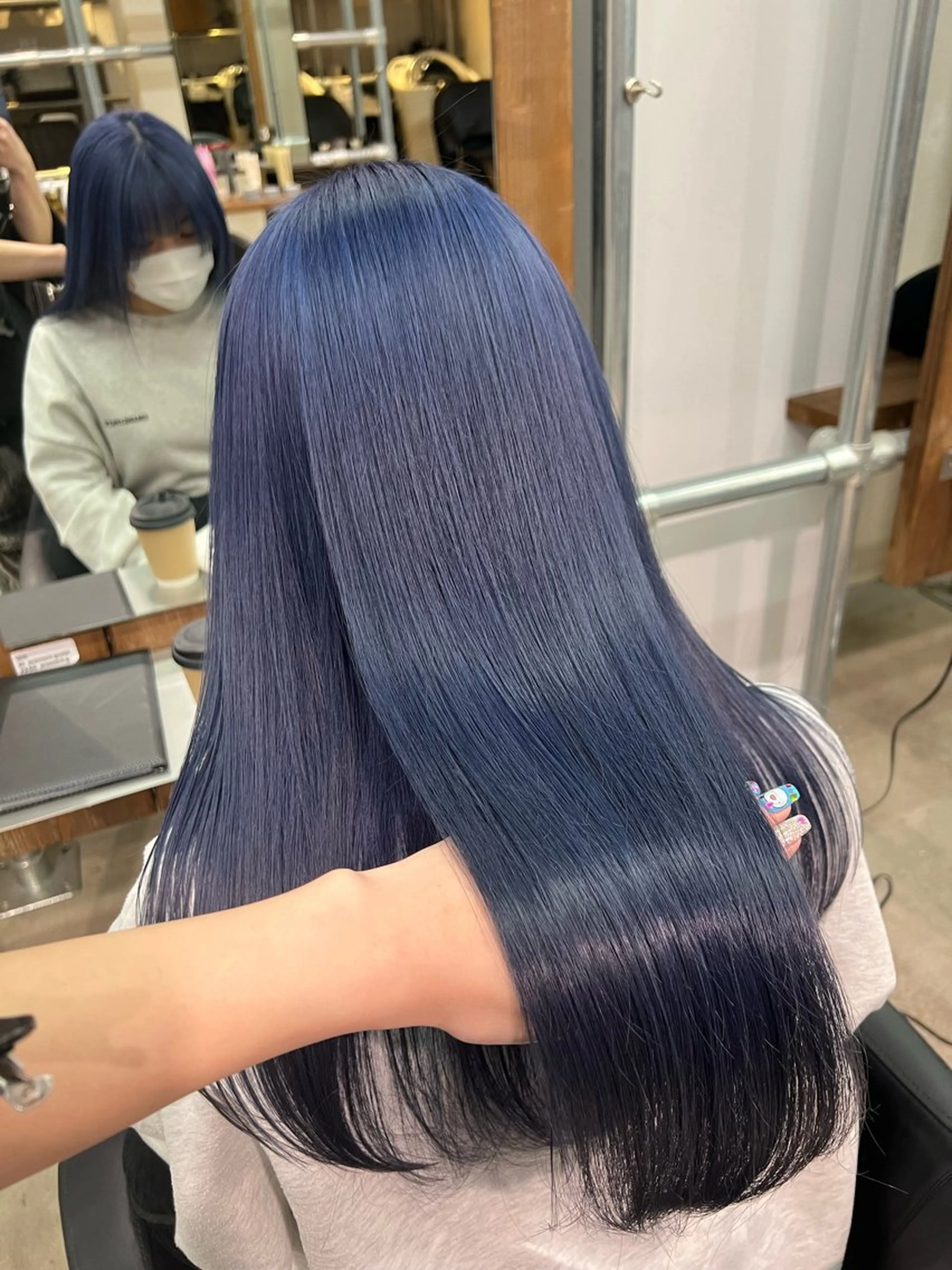 髪質改善ULTOWAトリートメント🫧👑(シャンプーブロー込)ストレートアイロン仕上げ✨の写真