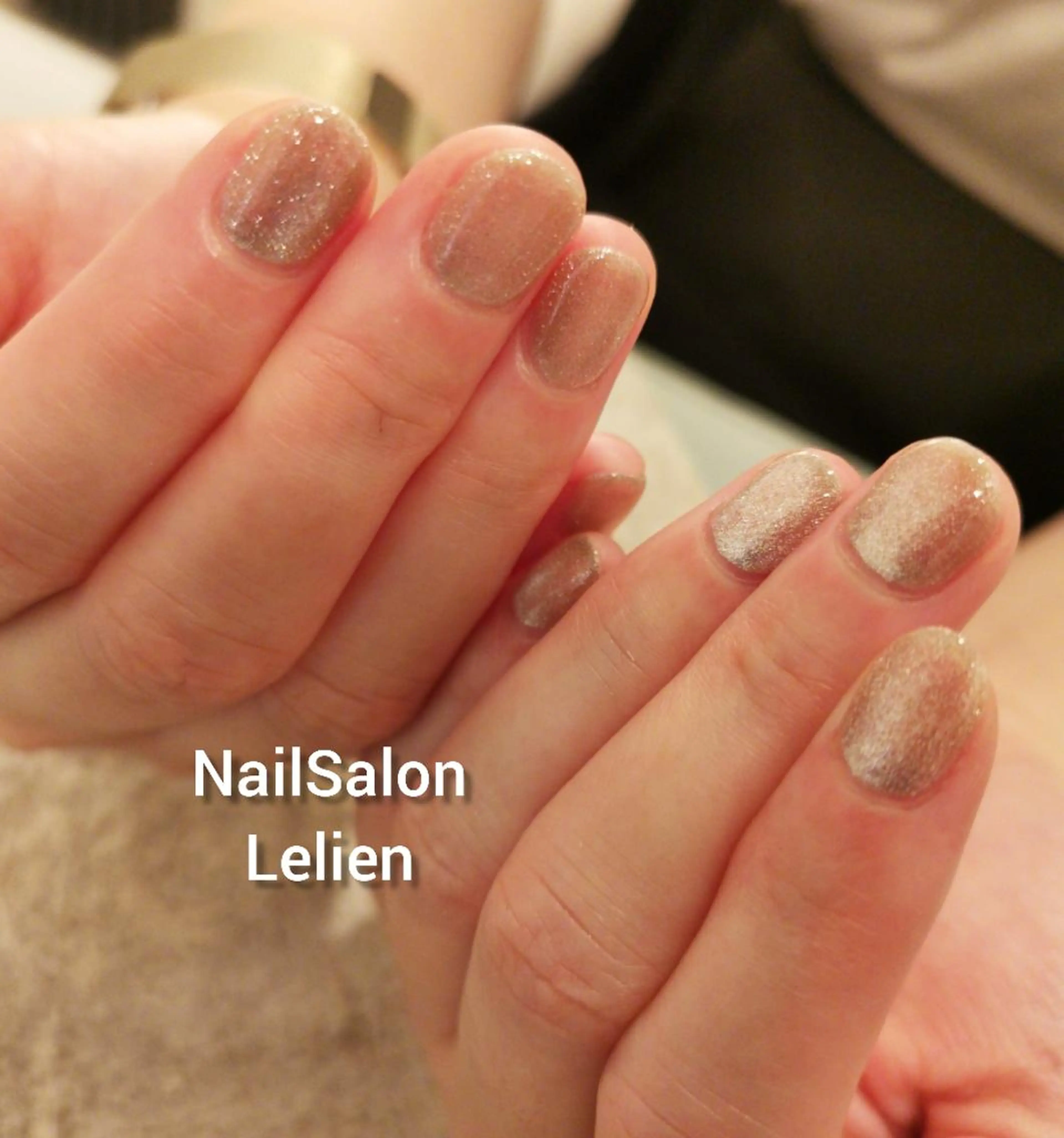 ネイル ゴールド ハンドネイル 人気エリア💖完全個室【ルリエ】所属・ネイルサロン Lelienルリエのネイルデザイン