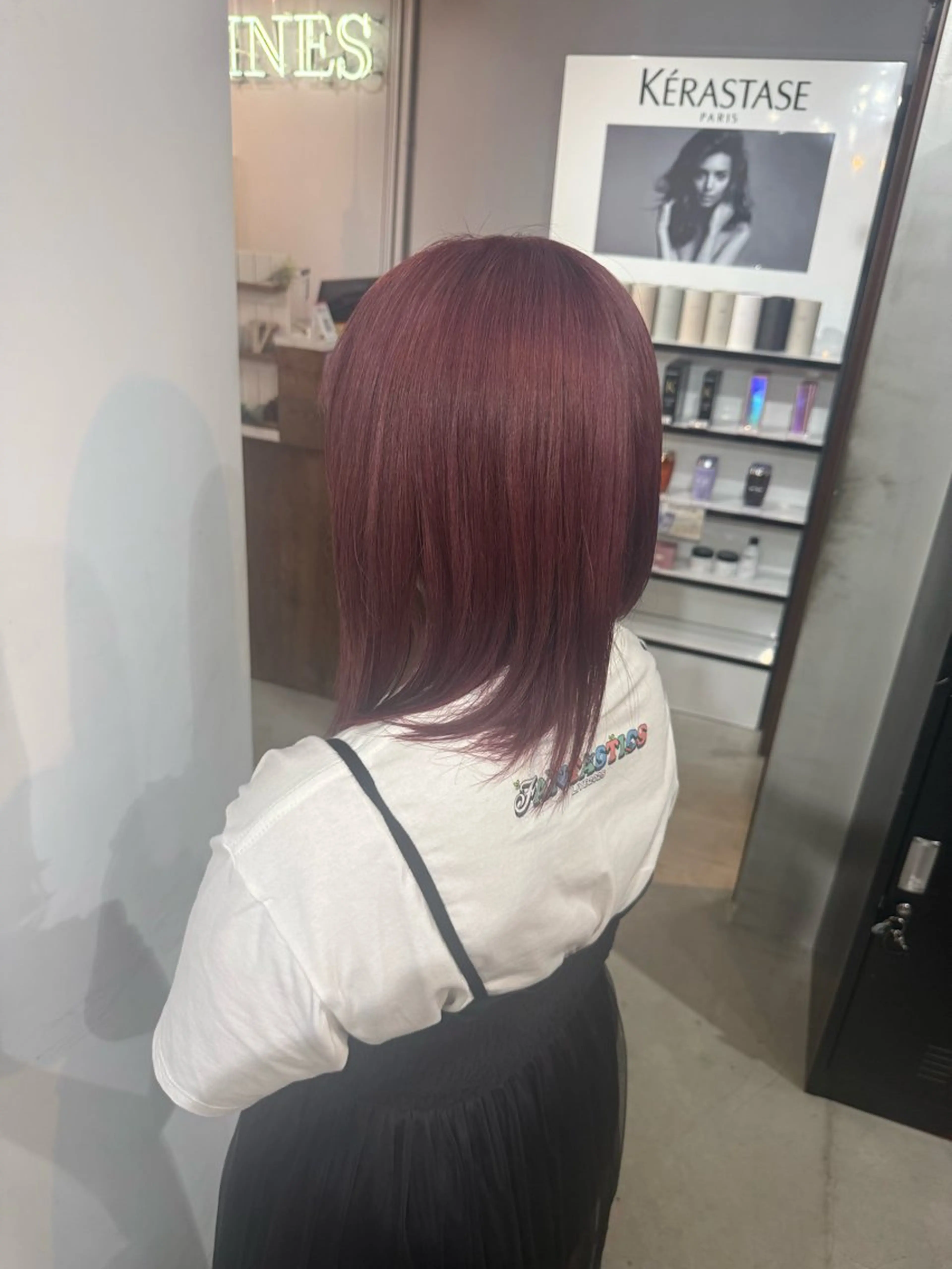 カラー 篠田 舞のヘアスタイル