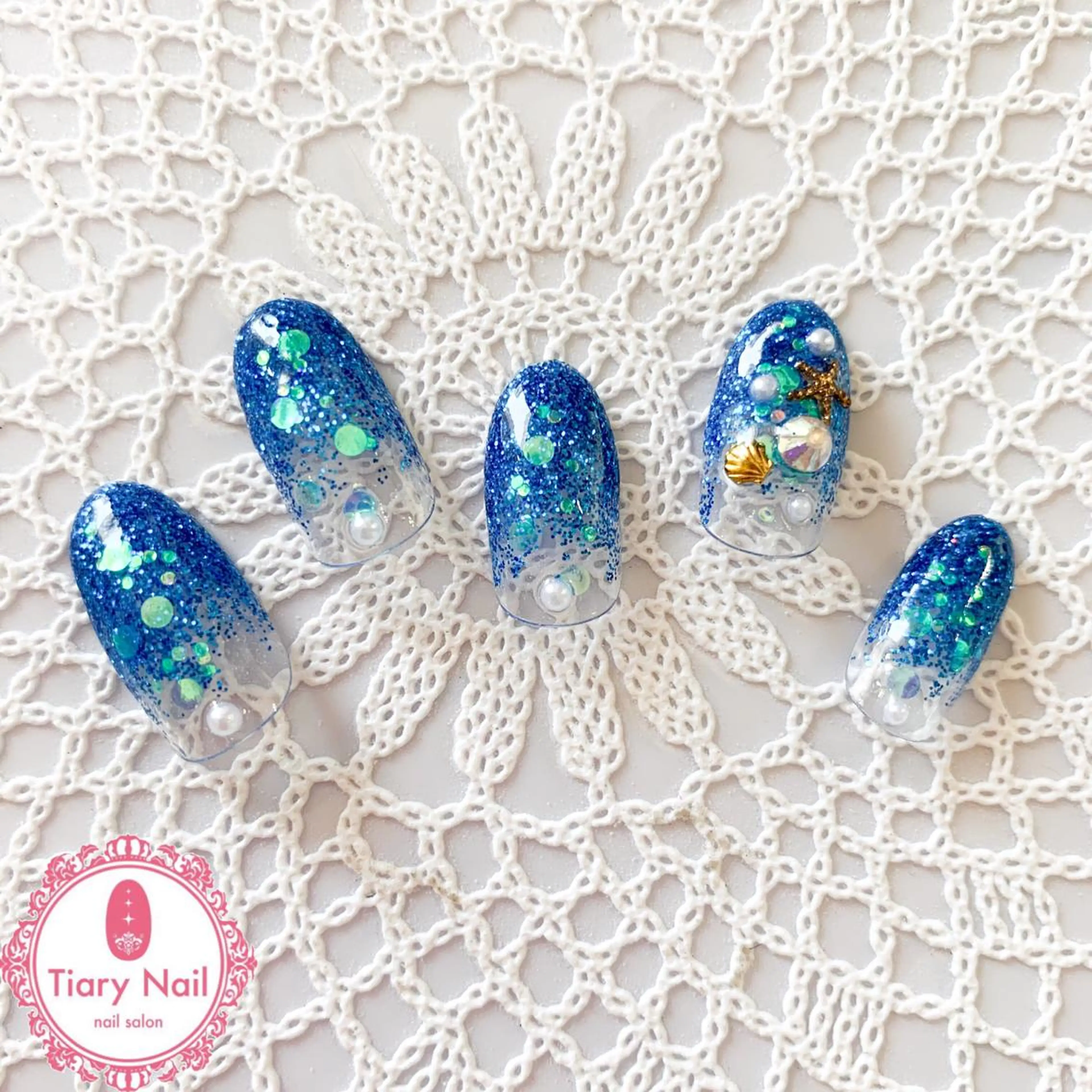 ネイル tiarynail K K🐼のネイルデザイン