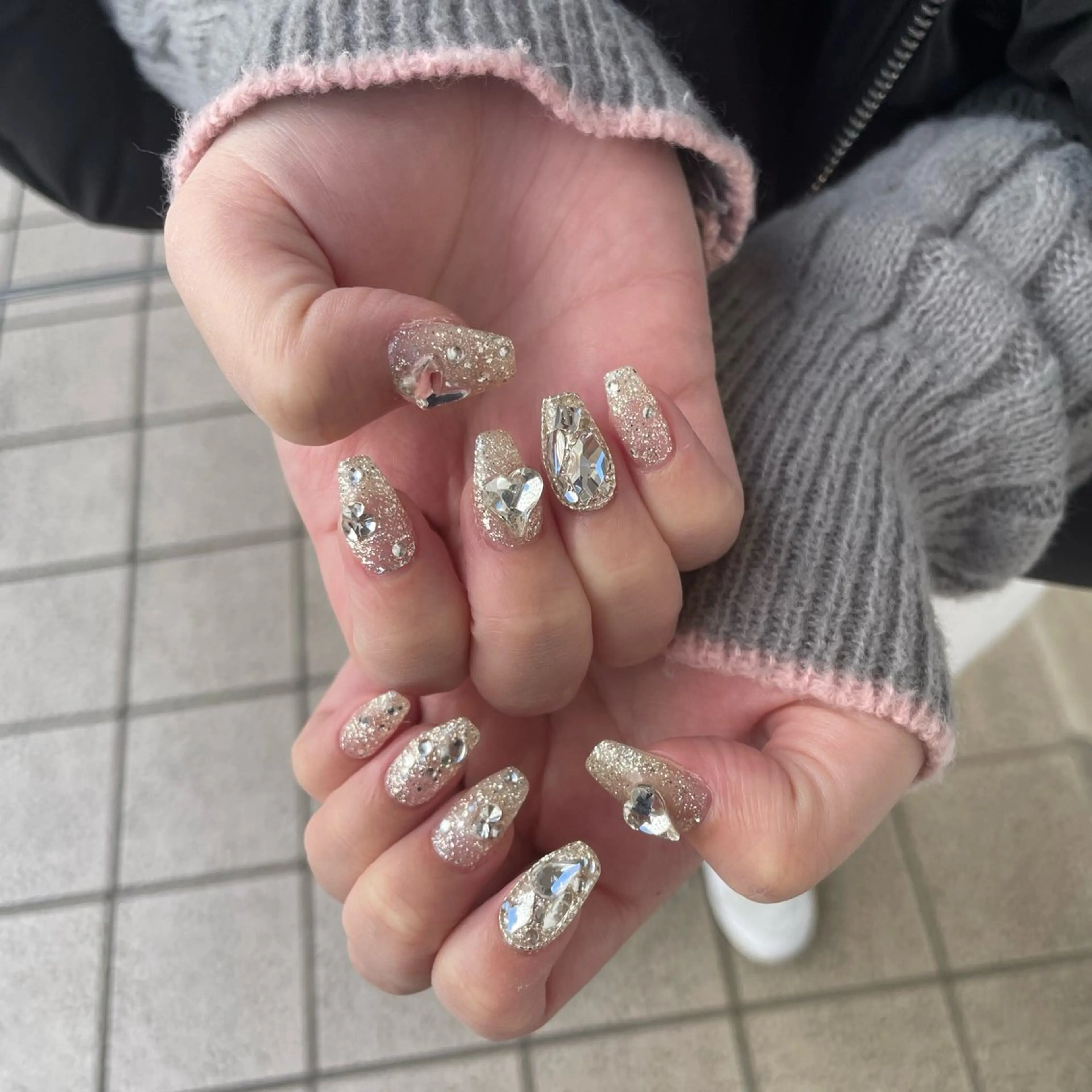 ネイル キラキラネイル ハンドネイル Bianca川越西口 KITAZAKI🫧のネイルデザイン