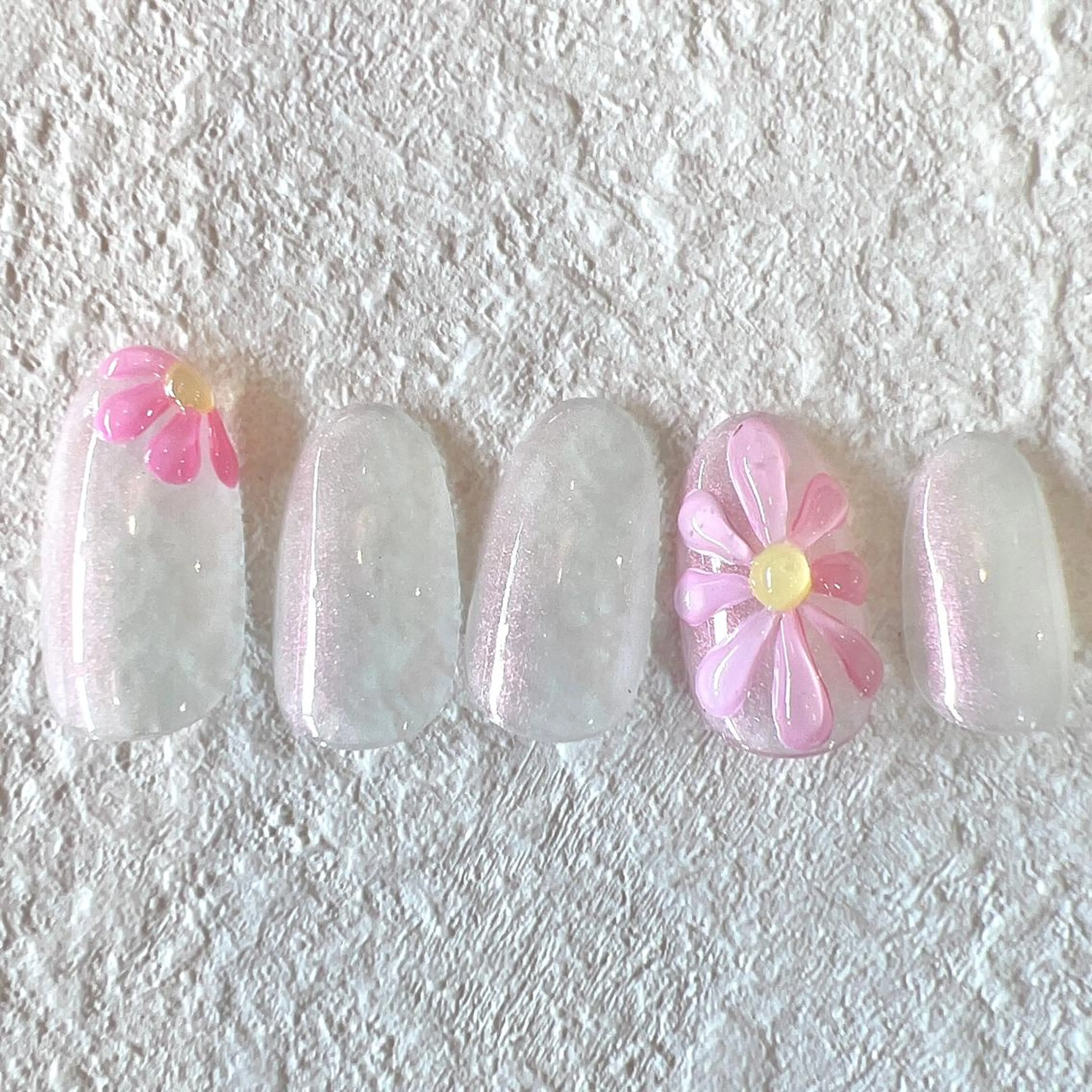 ネイル 韓国ネイル ぷっくりネイル Nail Mikakoのネイルデザイン