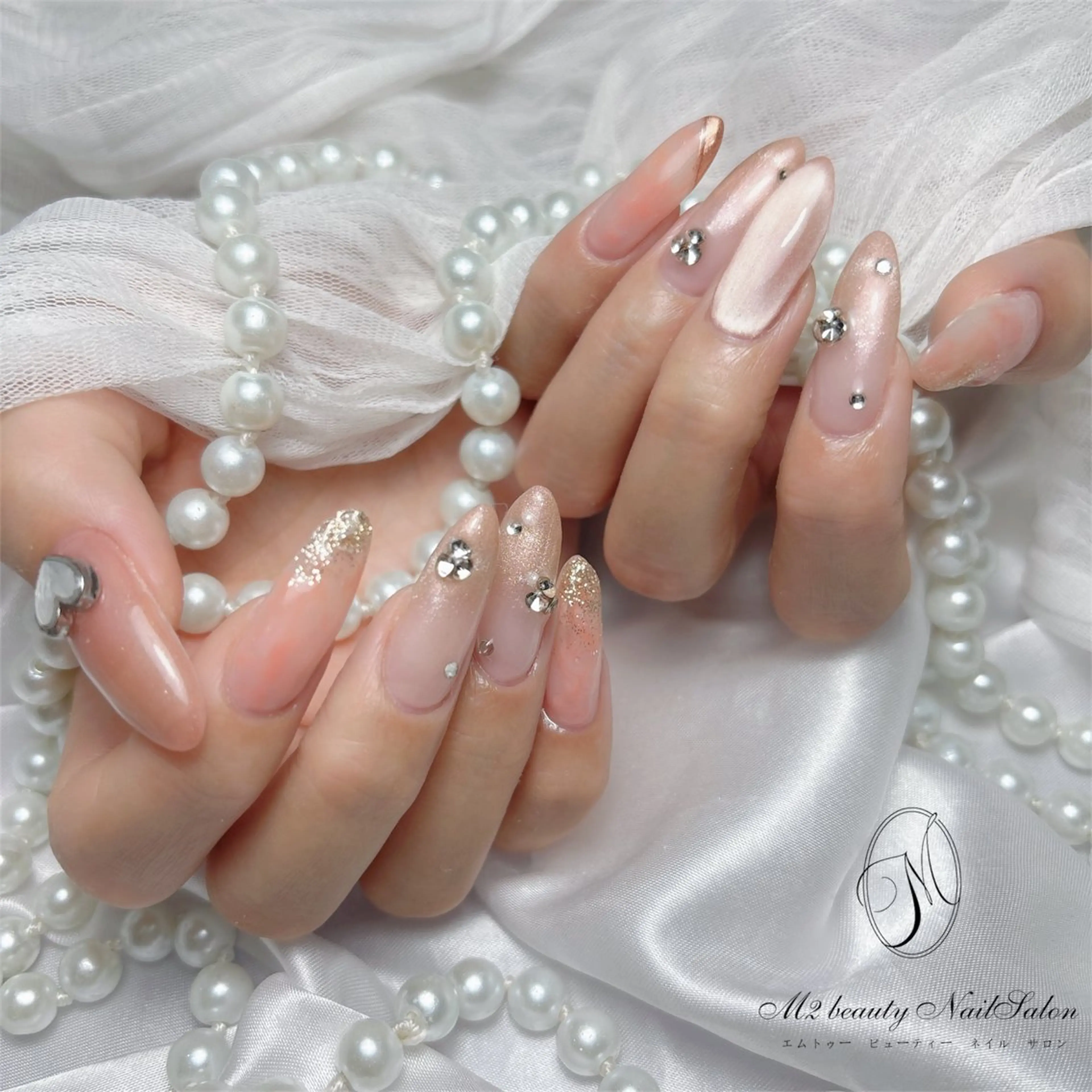 ネイル ハンドネイル M2 BEAUTY Rionのネイルデザイン