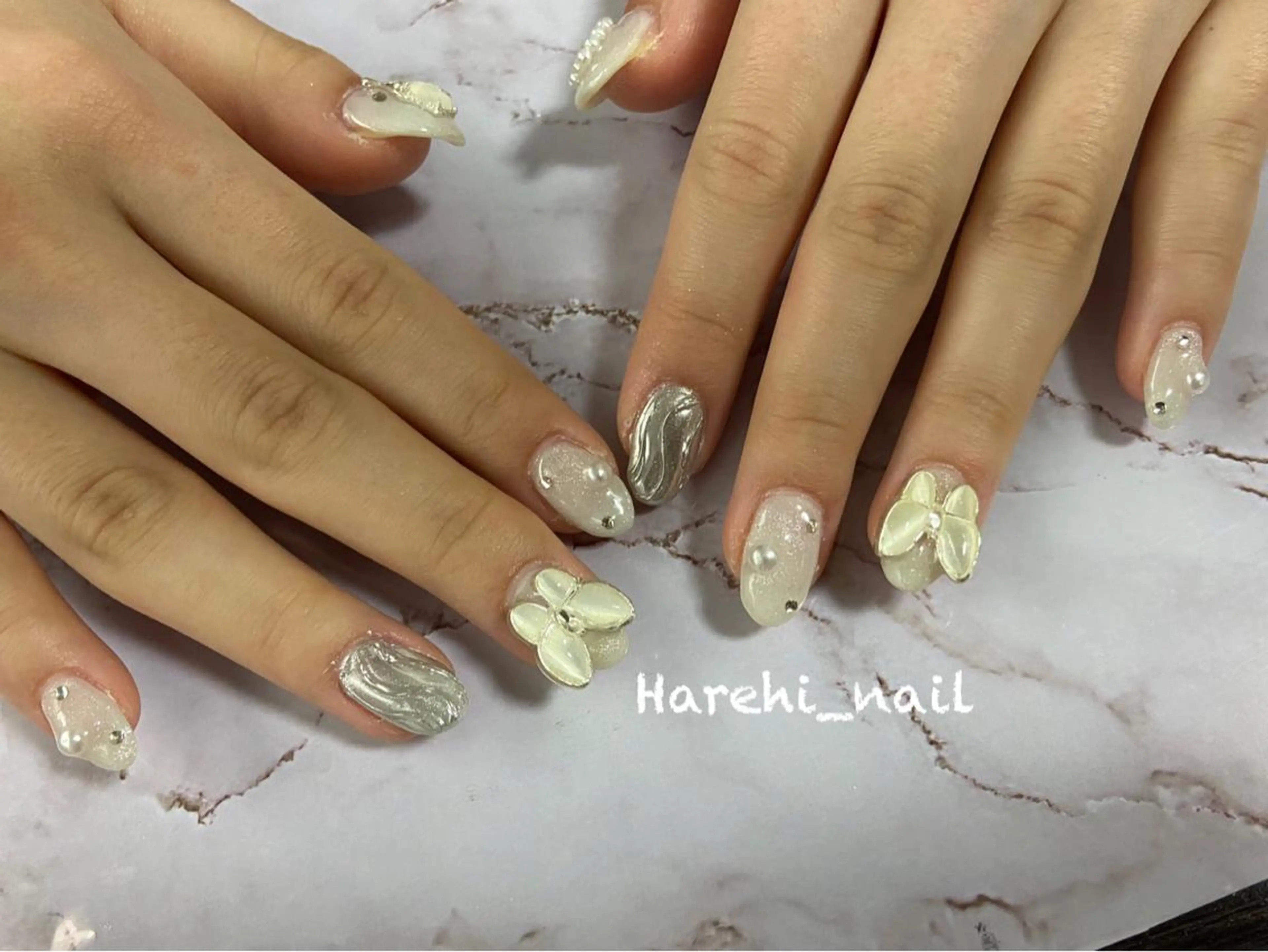 ネイル ハンドネイル Harehi_ nailのネイルデザイン