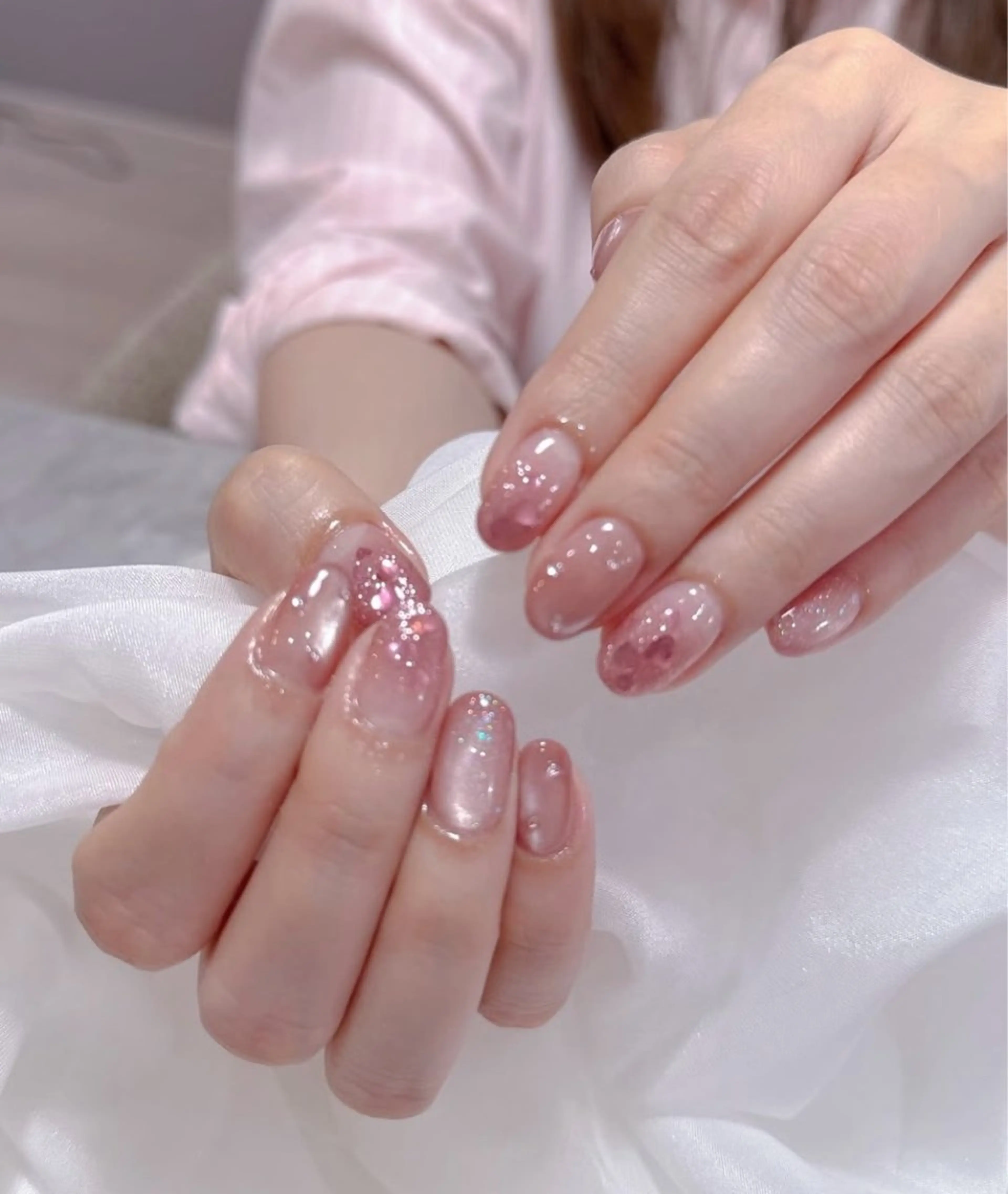 ネイル アートネイル チークネイル 長さ出し フットネイル ジェルネイル ハンドネイル ハンドケア For you. Nail Salonのネイルデザイン