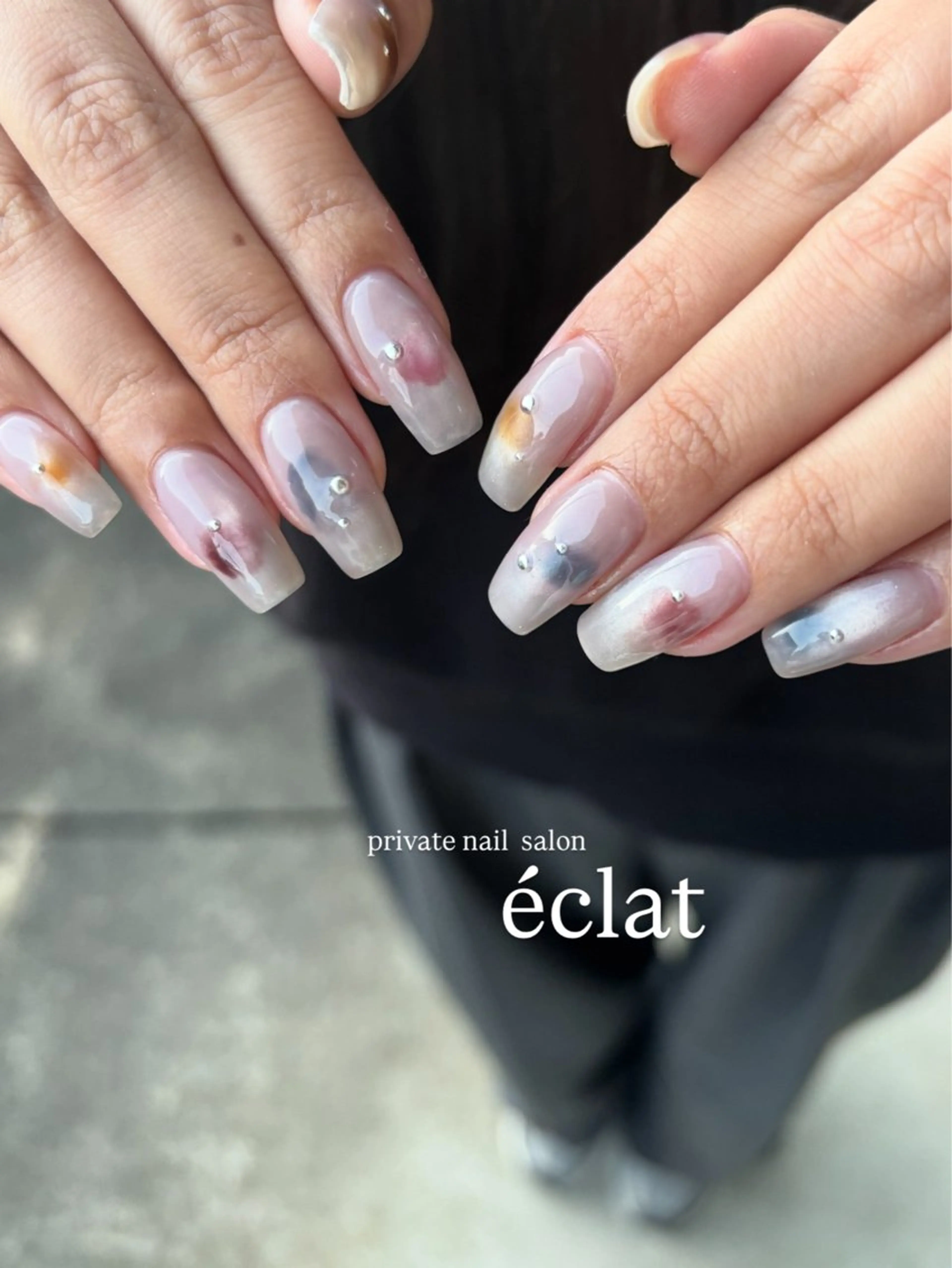 ネイル ハンドネイル éclat エクラのネイルデザイン