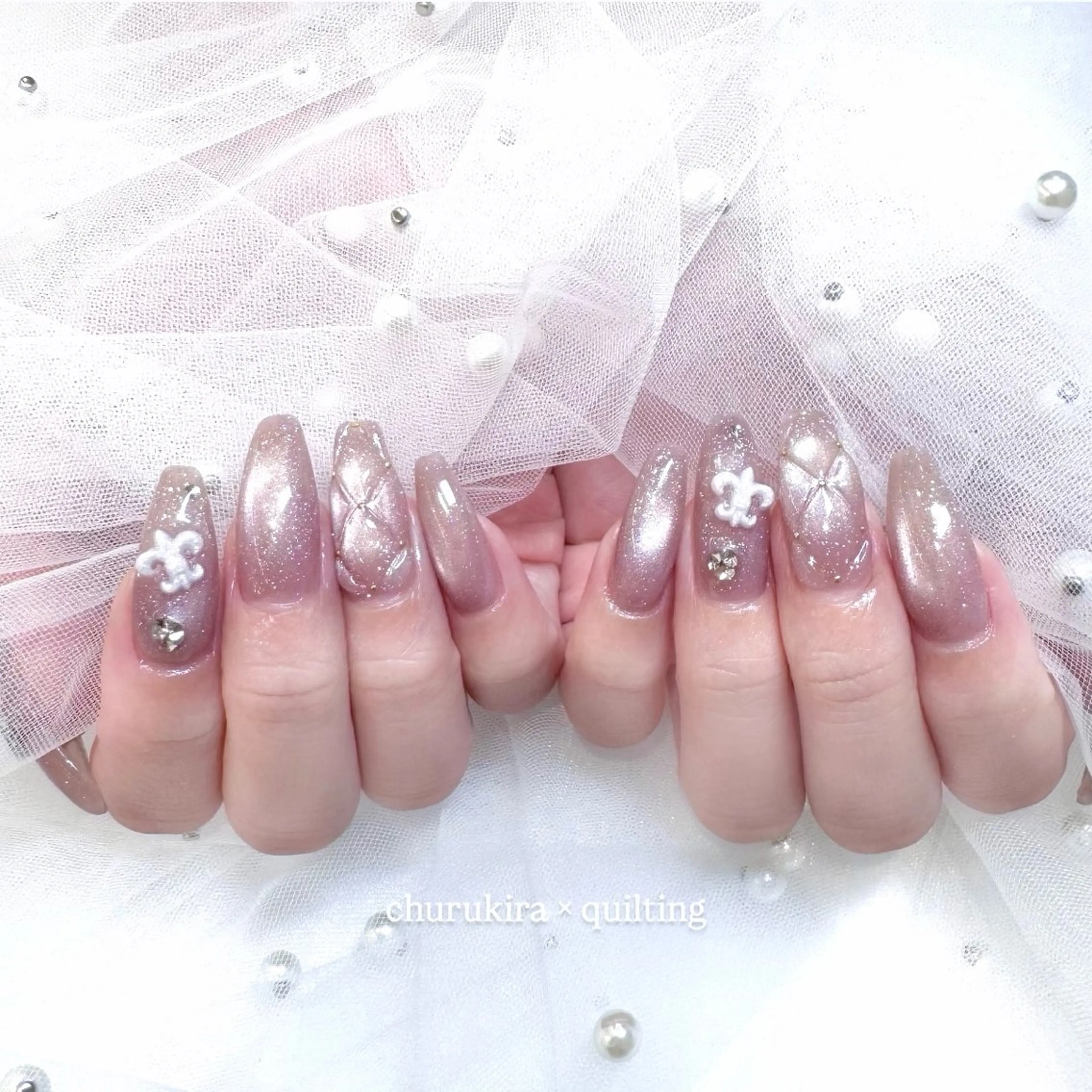 ネイル ハンドネイル Tsuki🌙/渋谷 /パラジェルのネイルデザイン