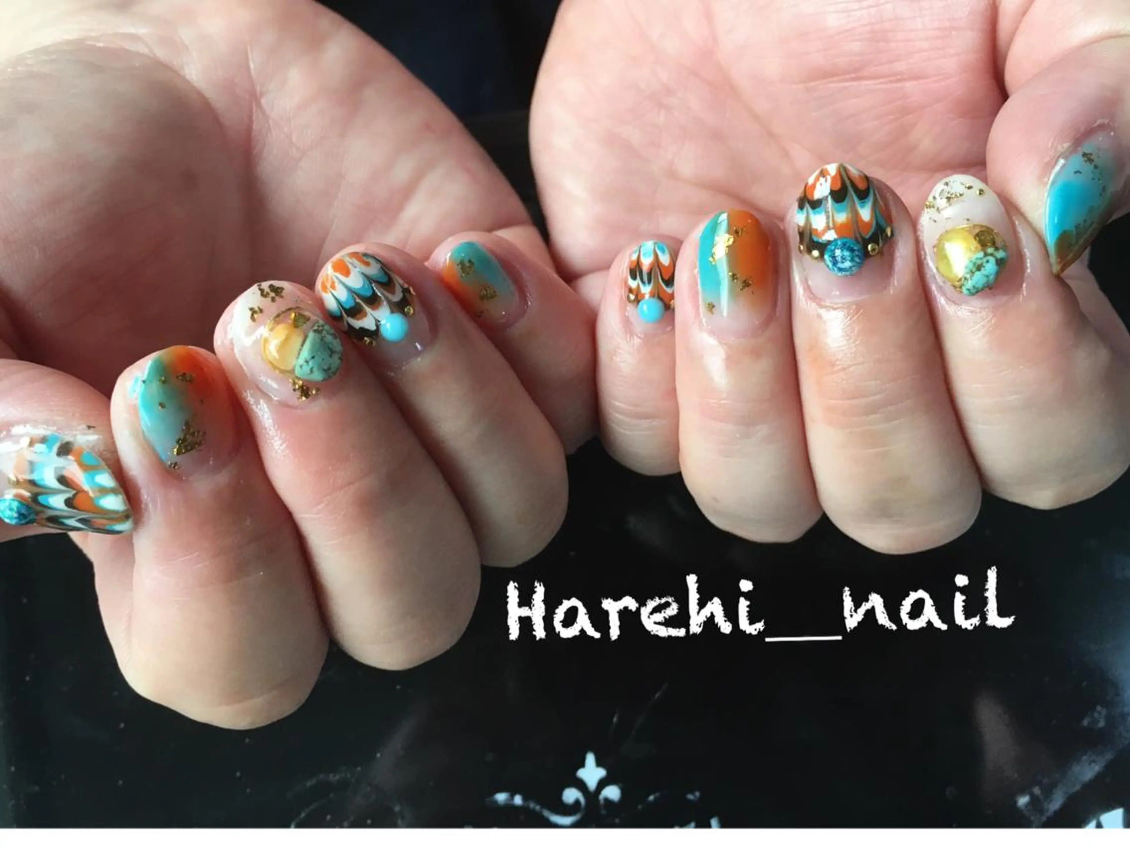 ネイル ハンドネイル Harehi_ nailのネイルデザイン