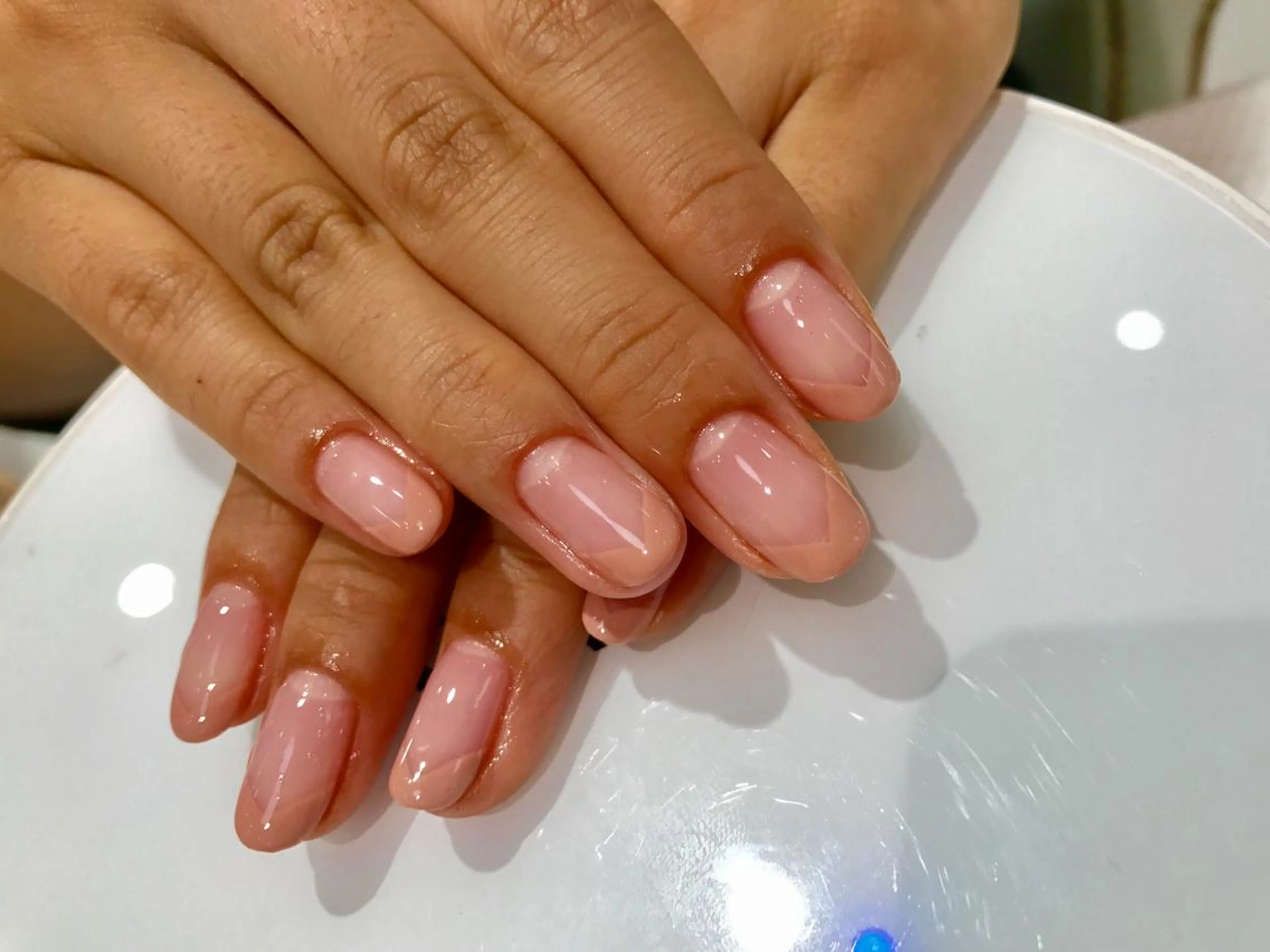 ネイル フレンチネイル Charme. NOBUKOのネイルデザイン