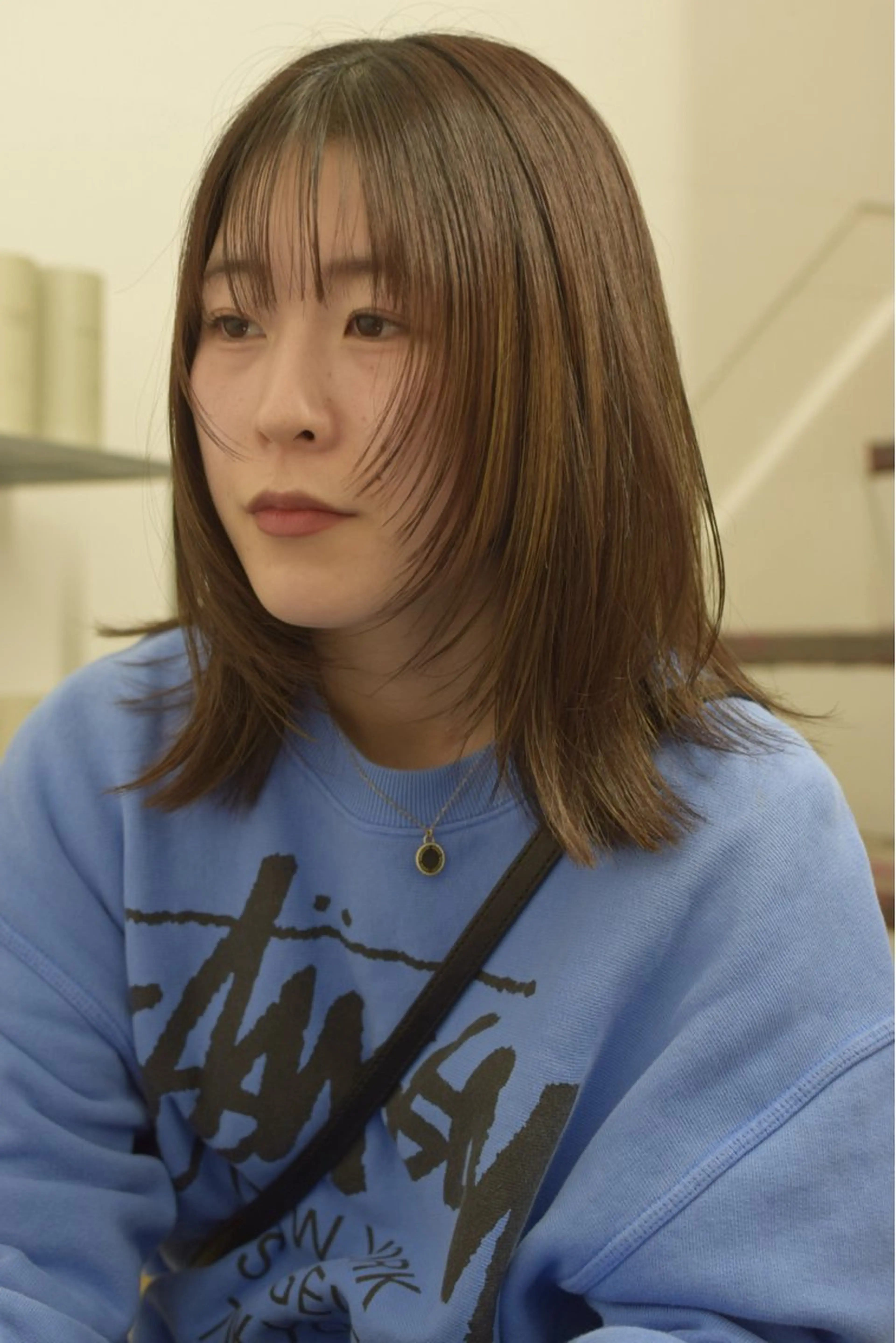 ミディアム Shiro RENのヘアスタイル