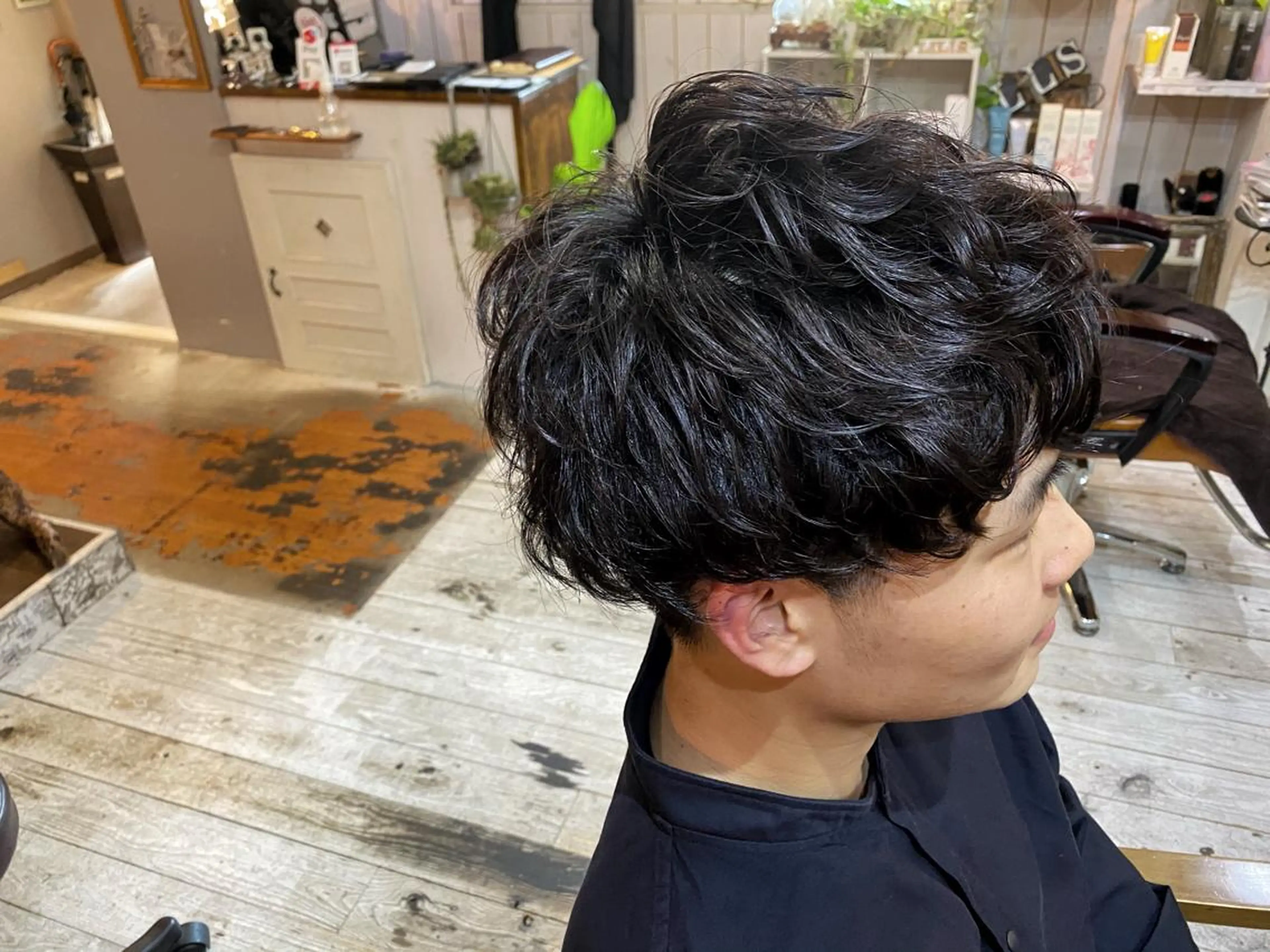 ショート パーマ メンズ LILIS hair designのヘアスタイル