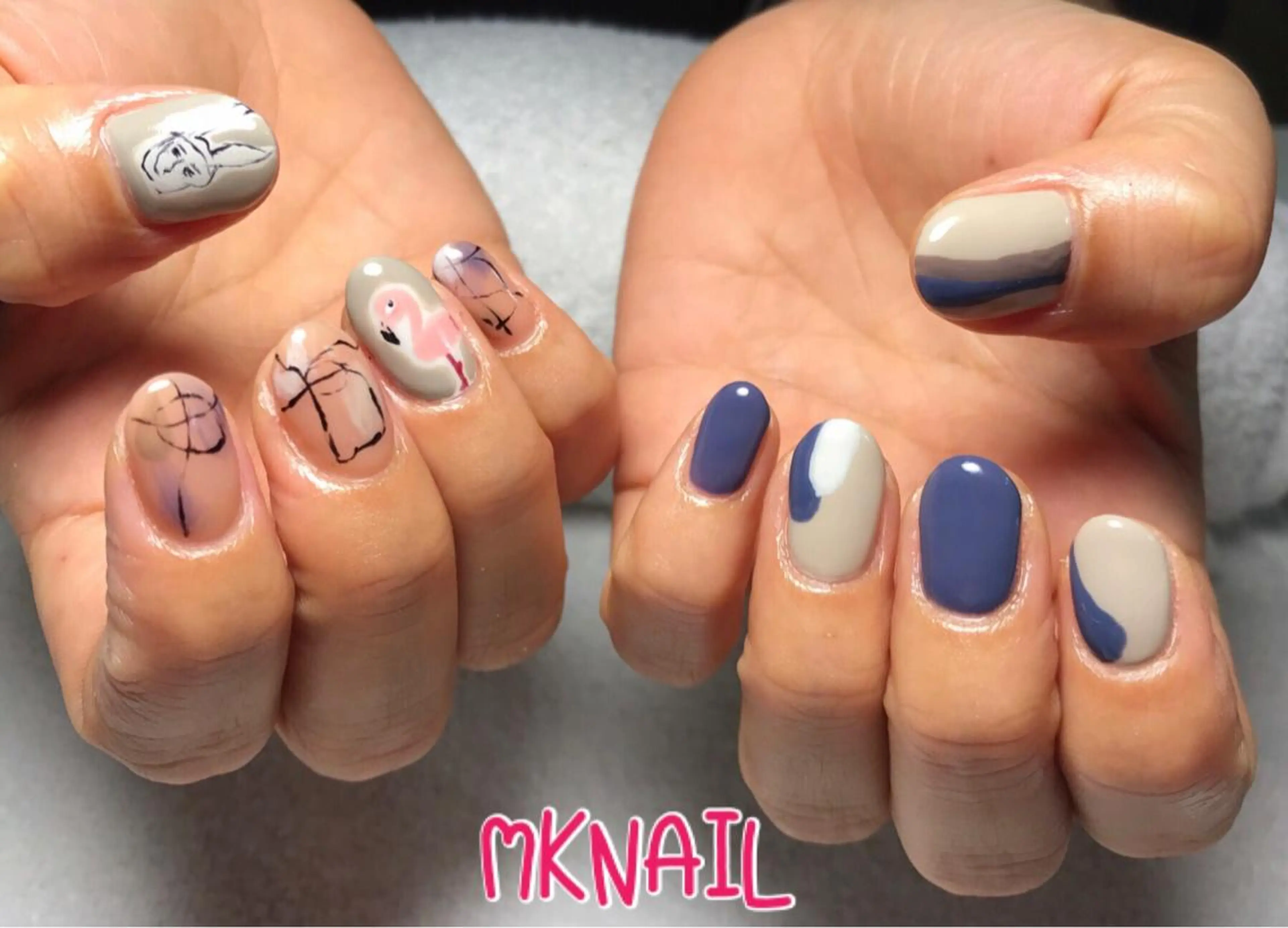 ネイル ハンドネイル MK NAILのネイルデザイン