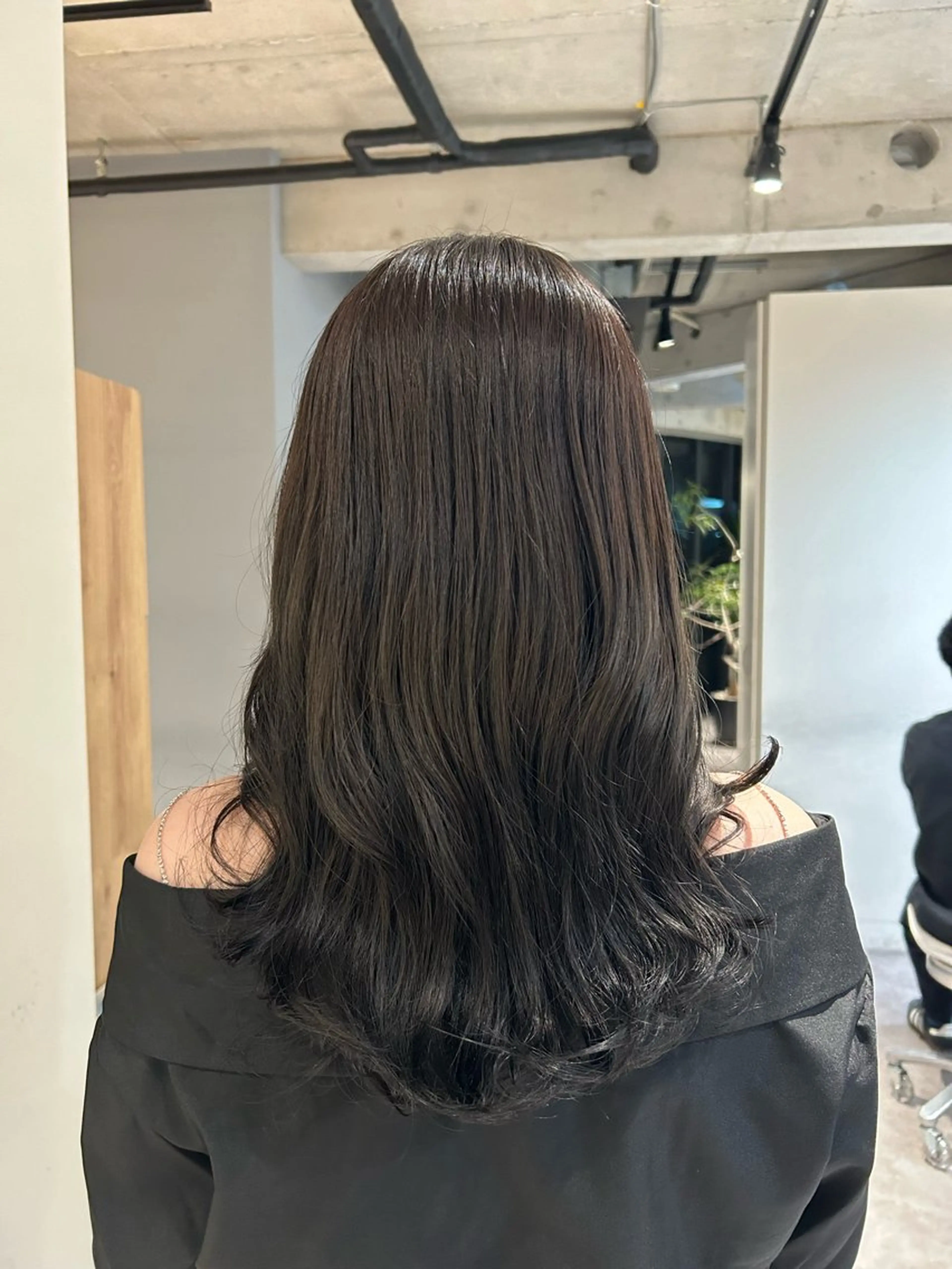 カラー アッシュ 透明感カラー レッドカラー ヘアカラー トリートメント 葉月/ボブ/ 透明感カラー／中目黒のヘアスタイル