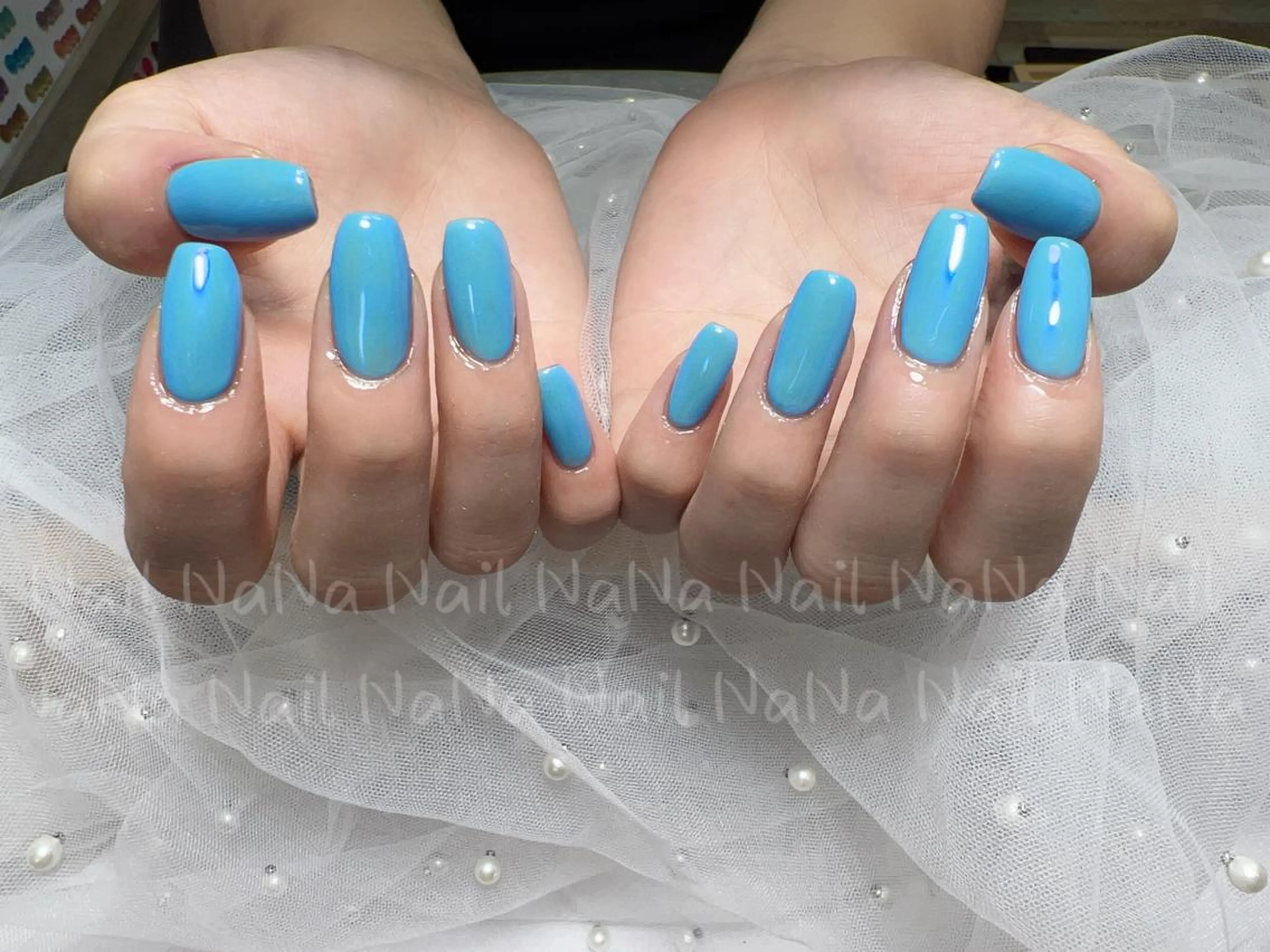 ロング カラー ネイル ハンドネイル Nail NaNaのネイルデザイン