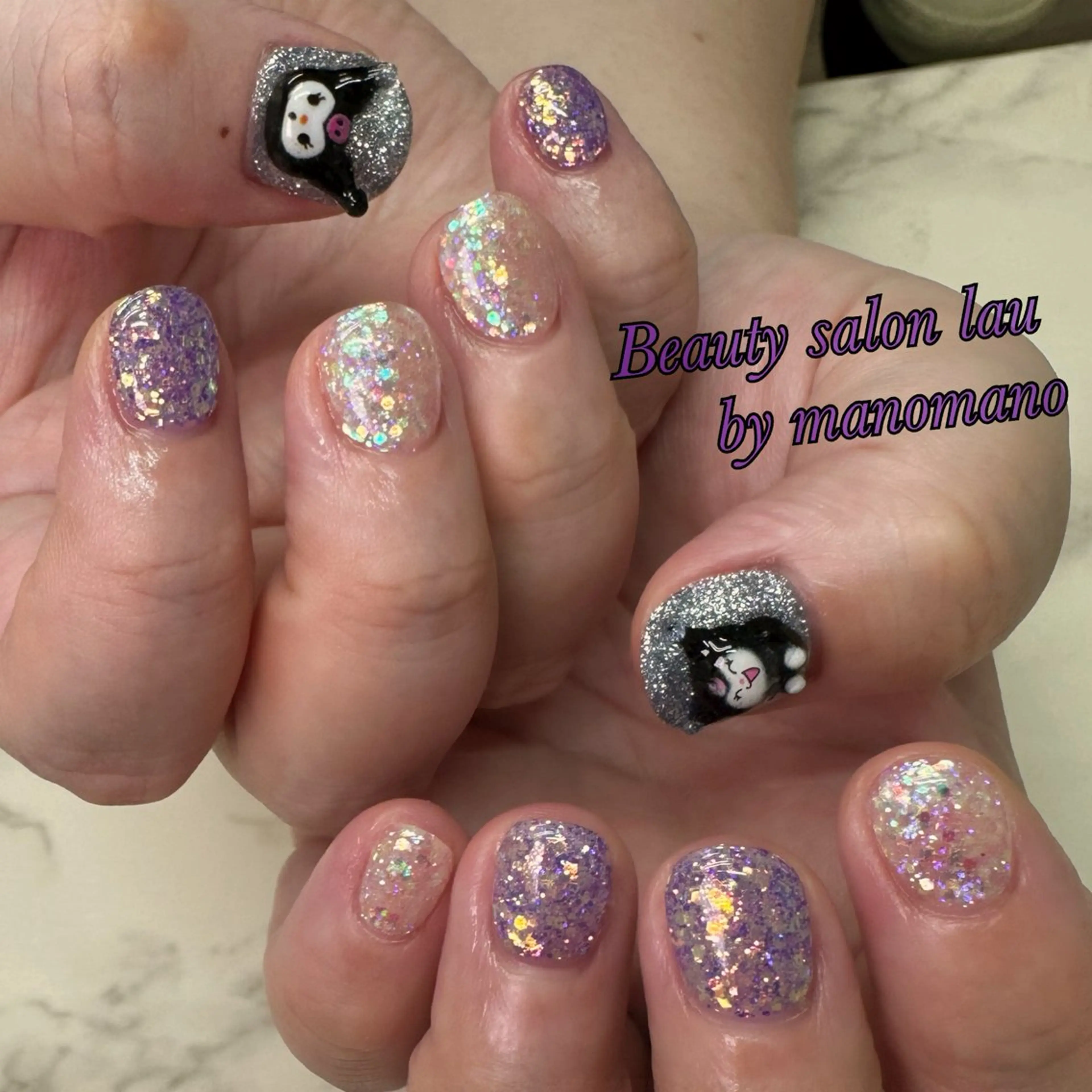 ネイル ハンドネイル ラウバイマノマノ なかざとのネイルデザイン