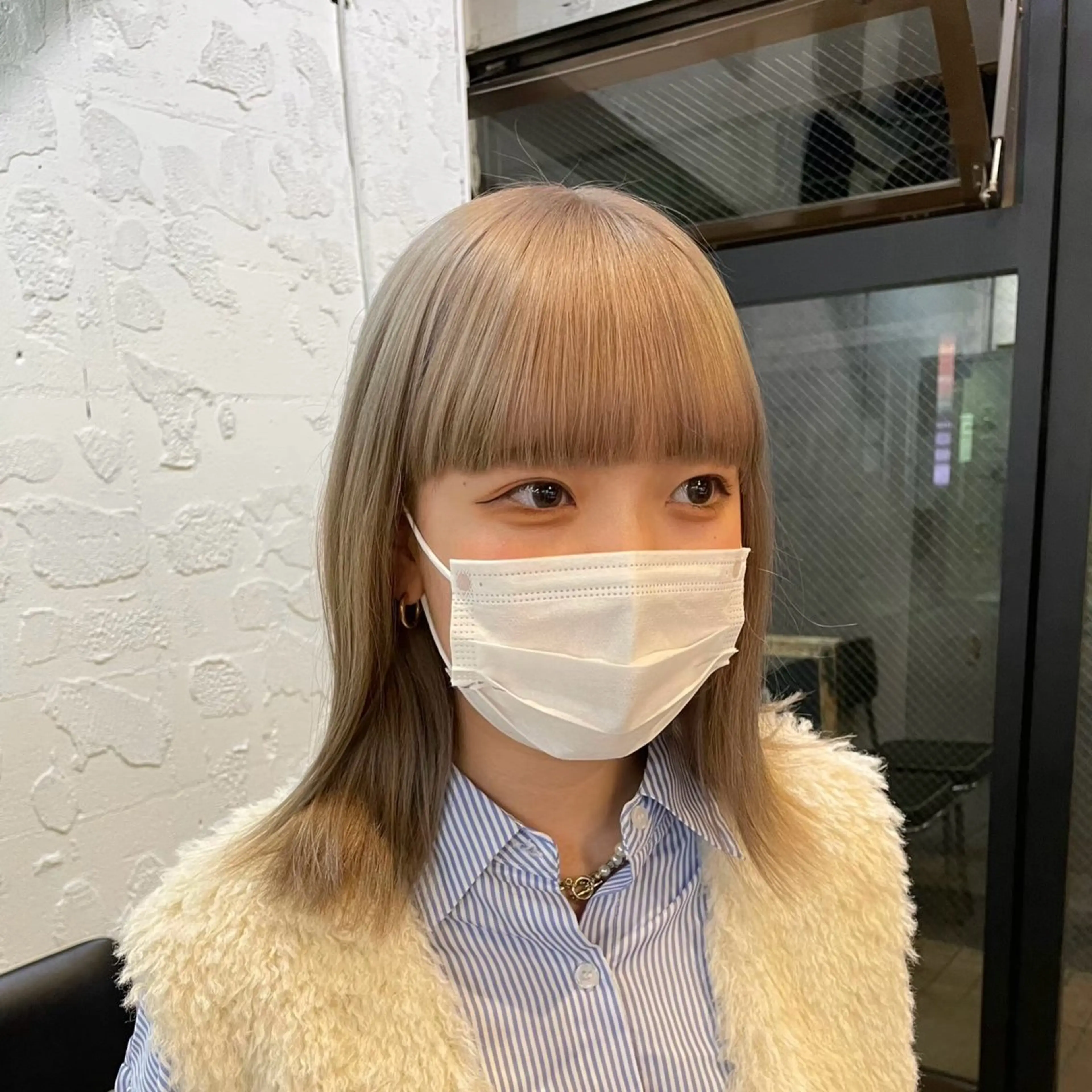 ミディアム カラー カット ヘアカラー トリートメント GO TODAY SHAiRE SALON 原宿本店所属・ボブ/レイヤー/ ハッシュカット/河内のヘアスタイル