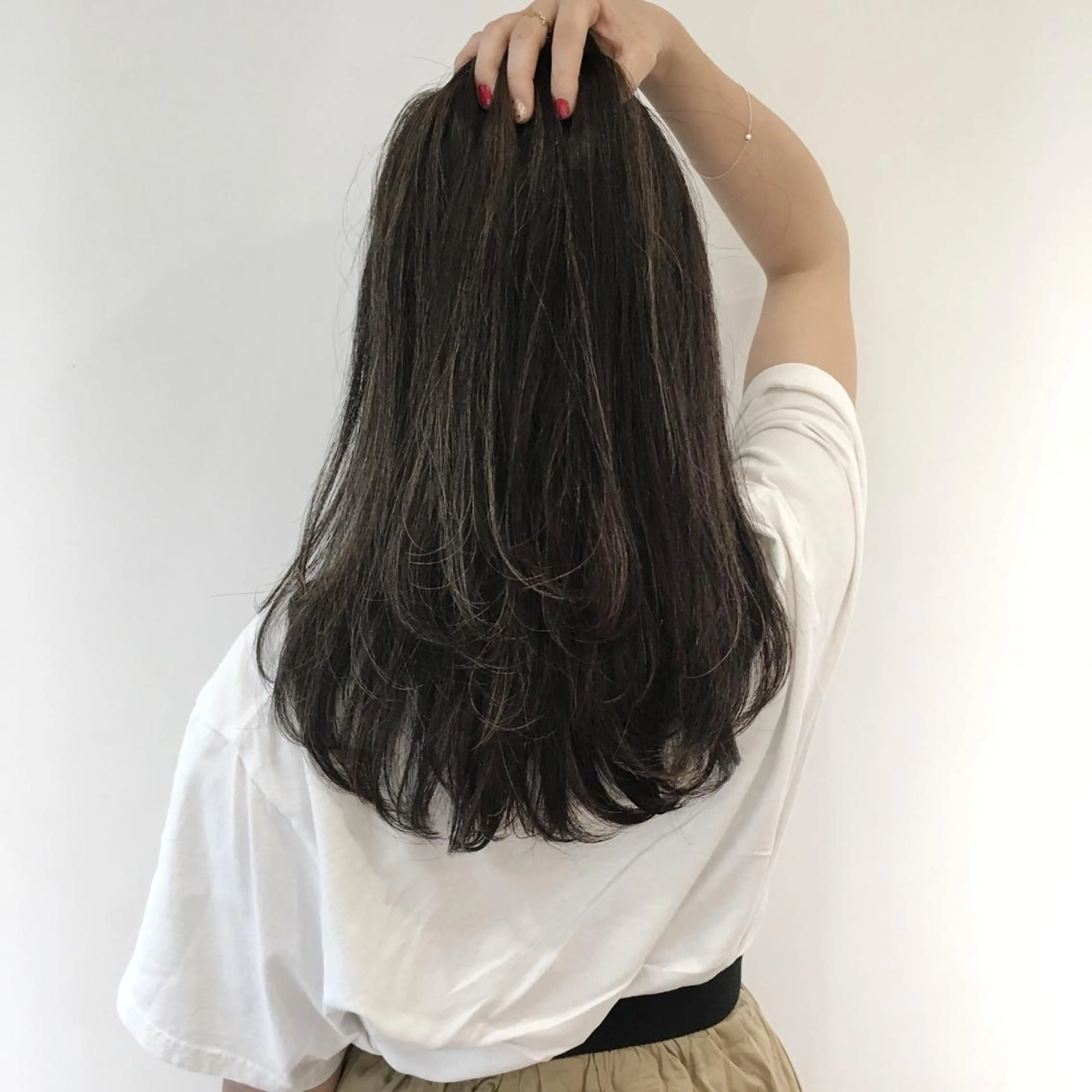 セミロング ハイライト ボブ/レイヤー 🌟梅田盛一🌟のヘアスタイル