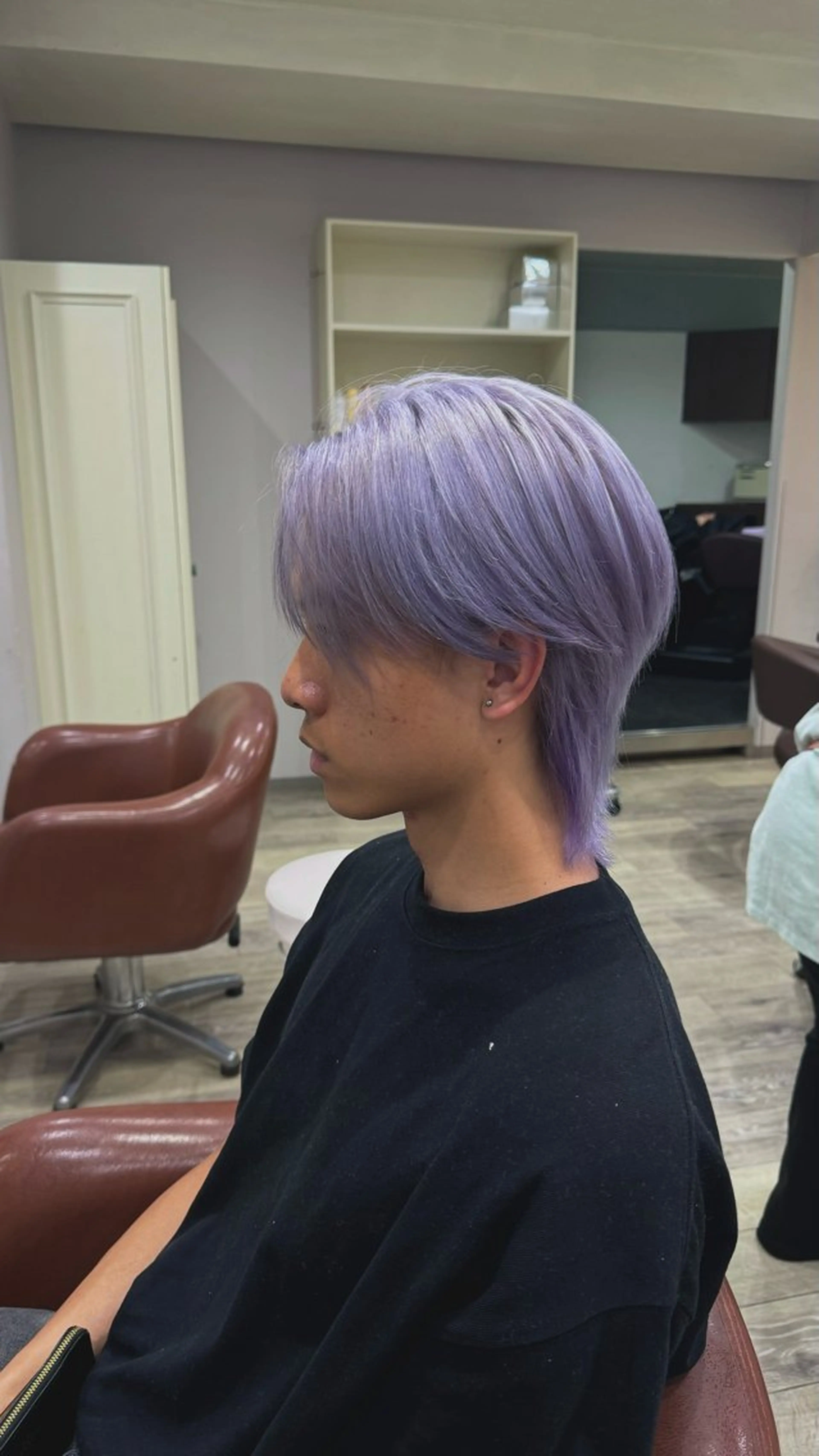 カラー メンズ カット ヘアカラー トリートメント rinko/メンズ/ ブリーチカラー/栄のヘアスタイル