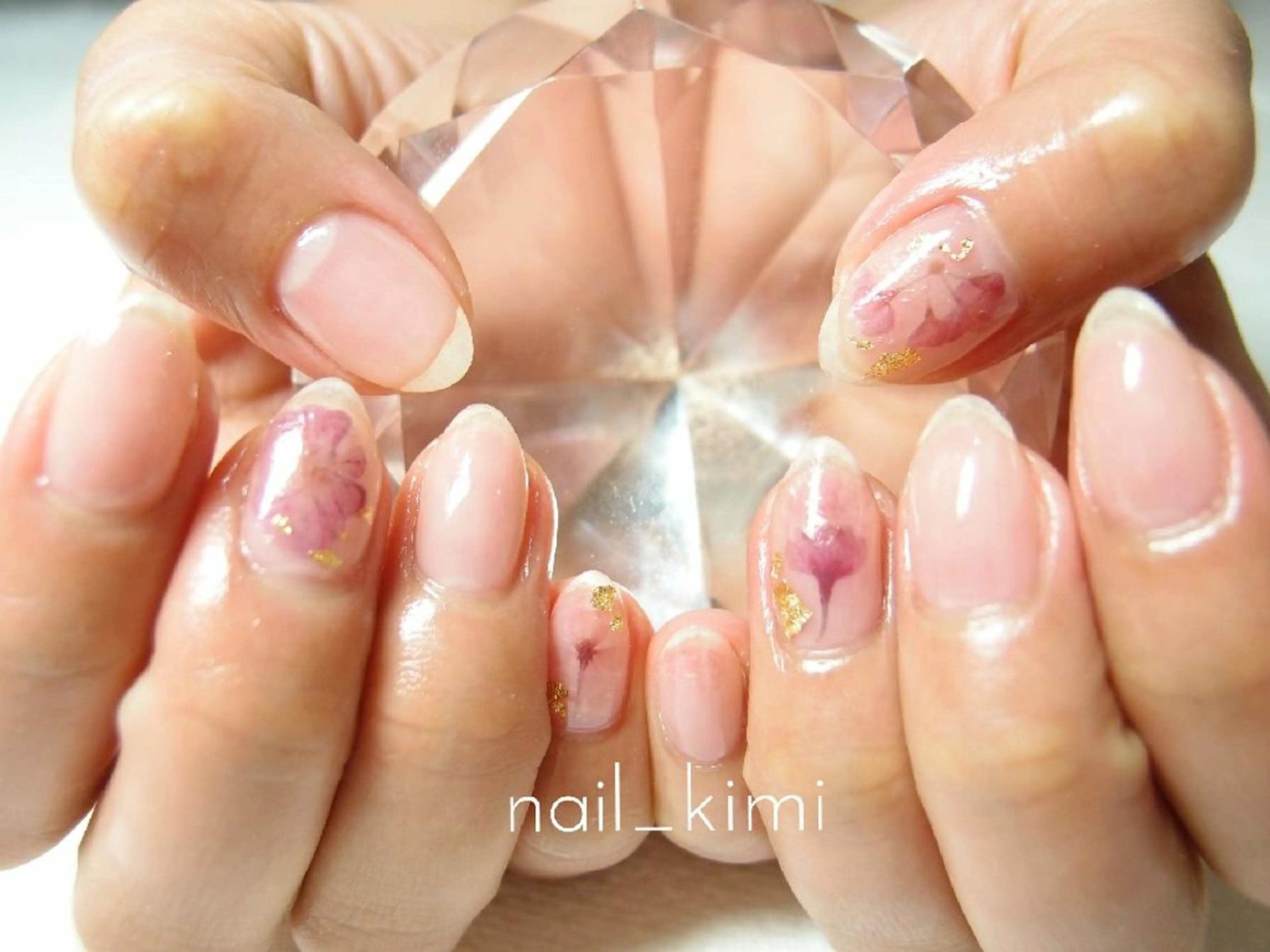 ネイル アートネイル ワンカラーネイル ETHOSENSE. kimikaのネイルデザイン